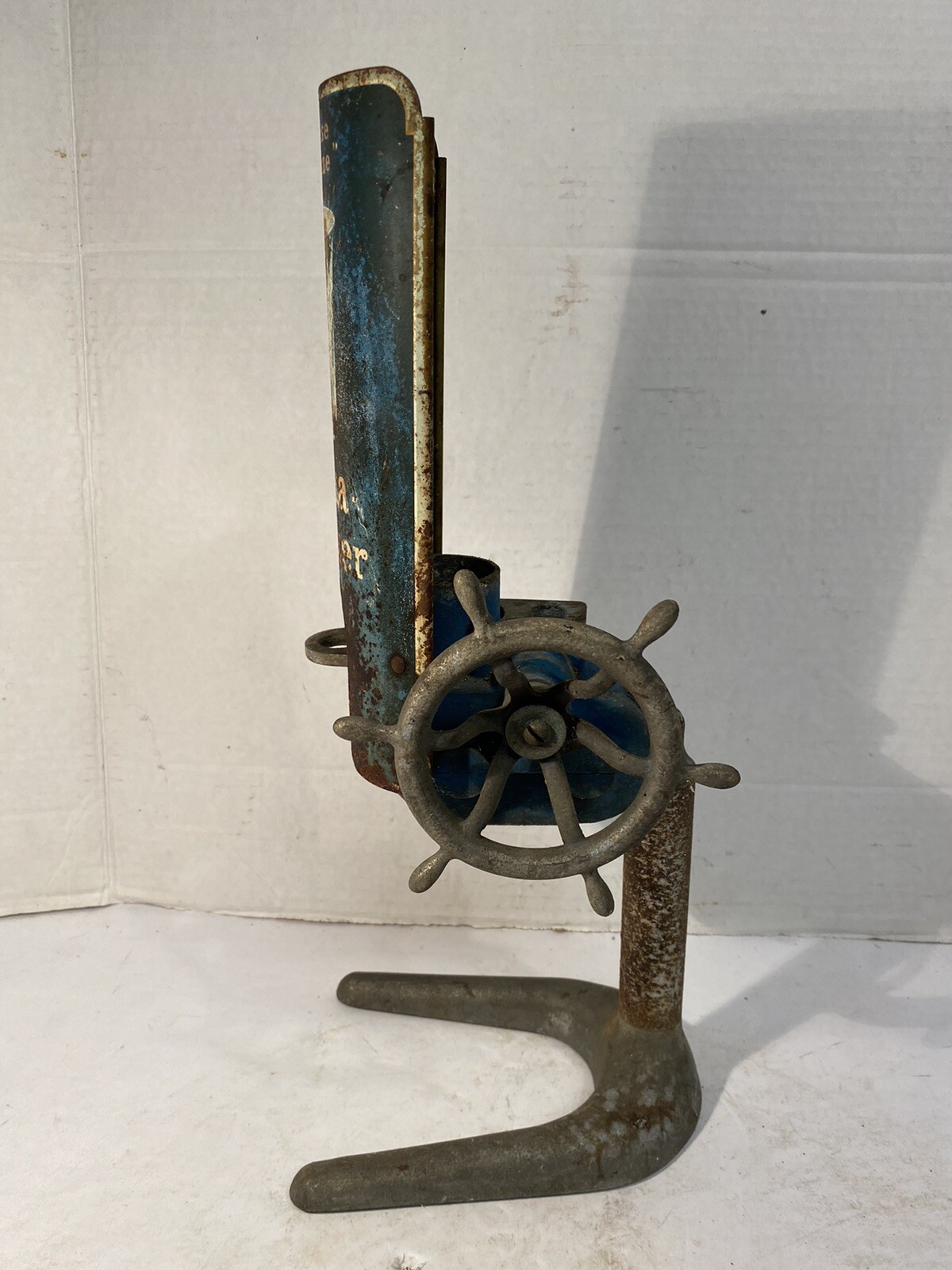 Vintage Alka Seltzer Pharmacy Drug Store Soda Fountain Grinder Dispenser Machine