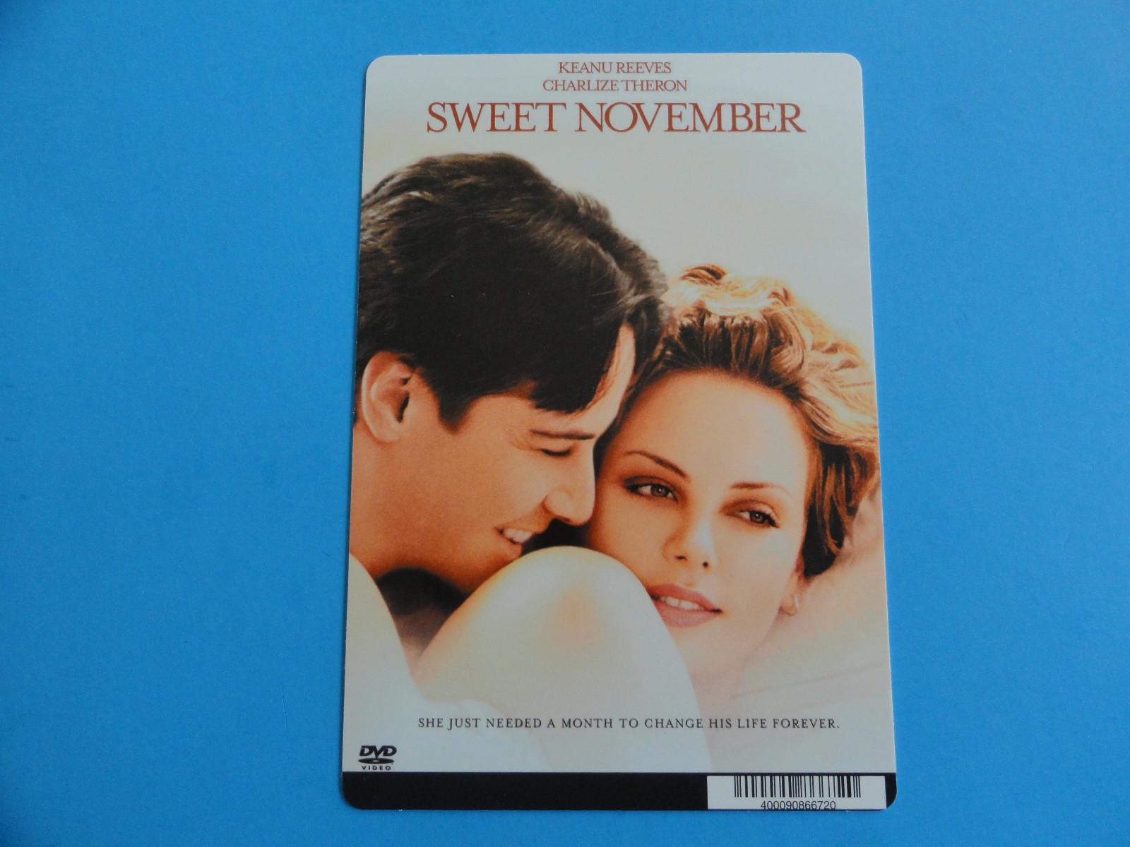 SWEET NOVEMBER – BLOCKBUSTER VIDEO BACKER CARD 5″X8″