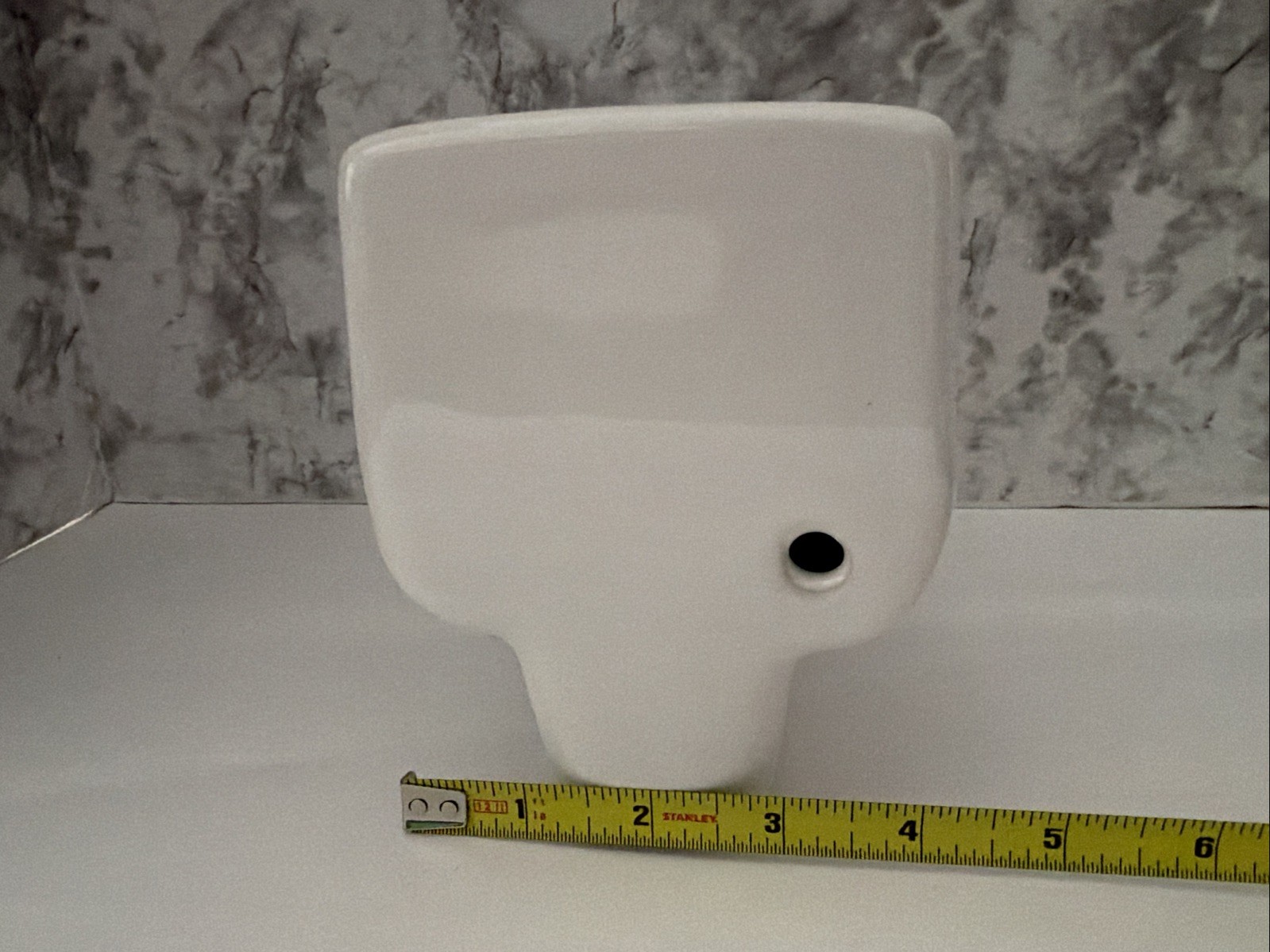 Vintage Toto Salesman Sample White Porcelain Miniature Toilet