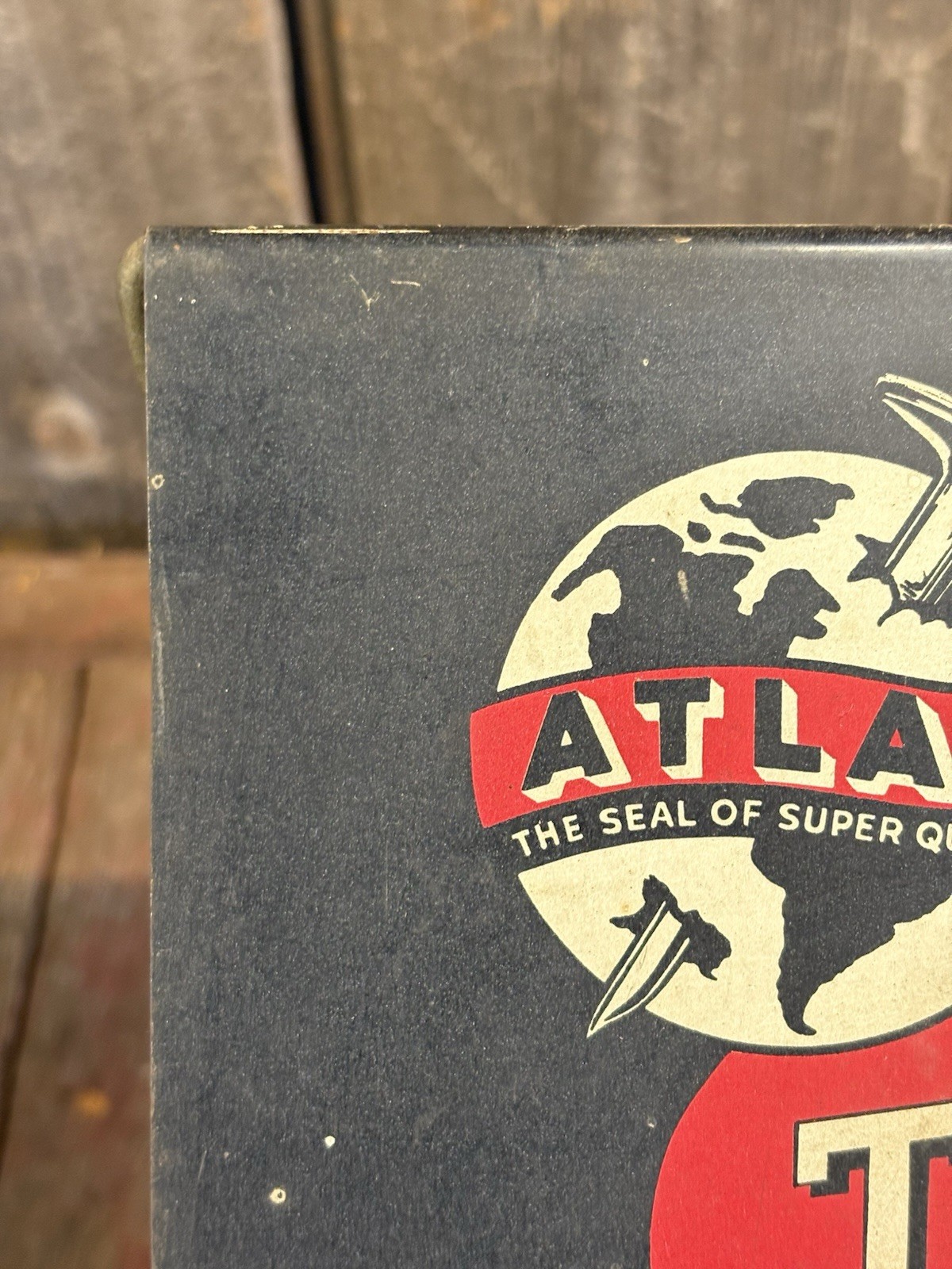 Vintage 60s Hardware Store Atlas Tack & Nail Rack Countertop Display With Boxes