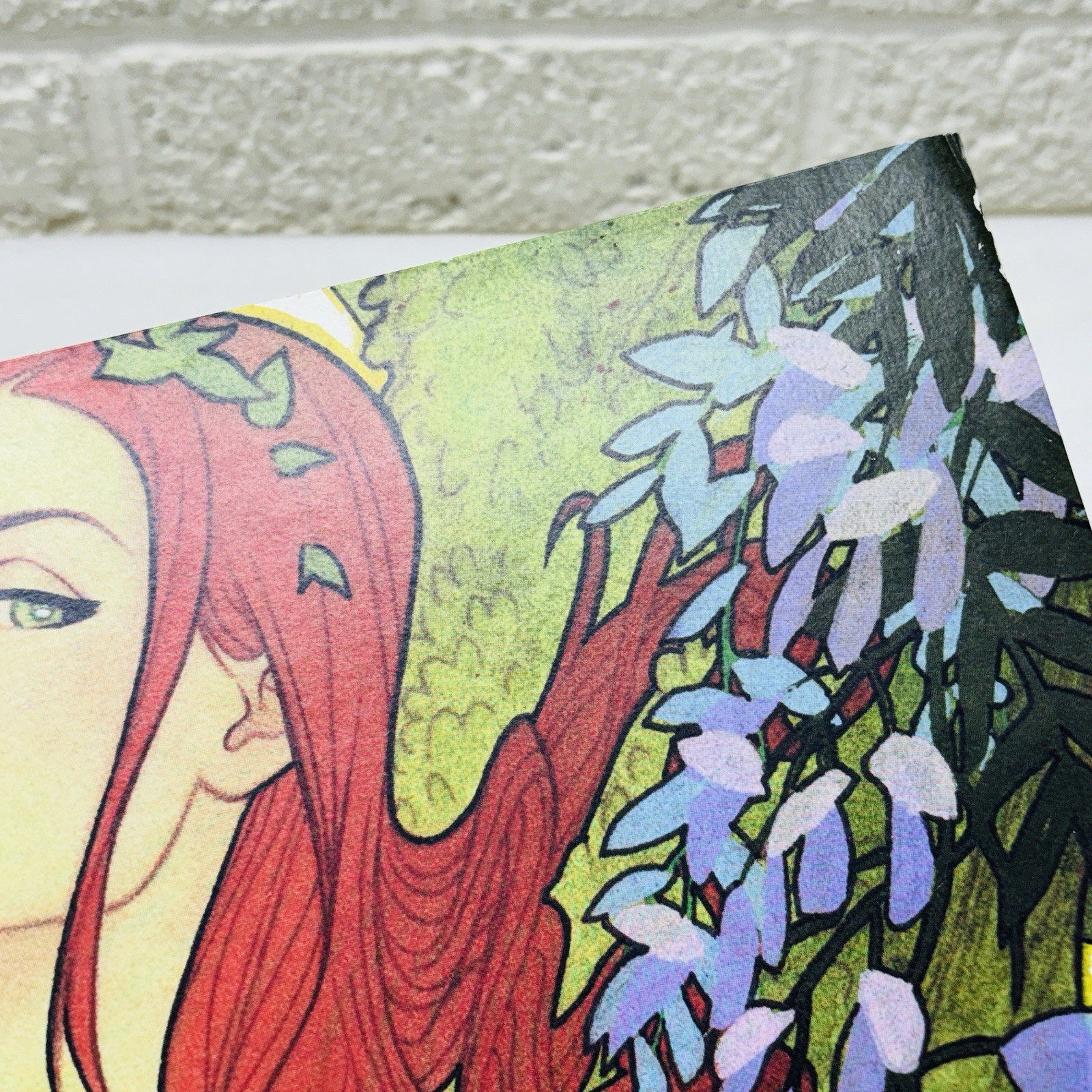 Batman Poison Ivy 2024 Spirit Halloween Cardboard Display 24″ x 8″ Store End Cap