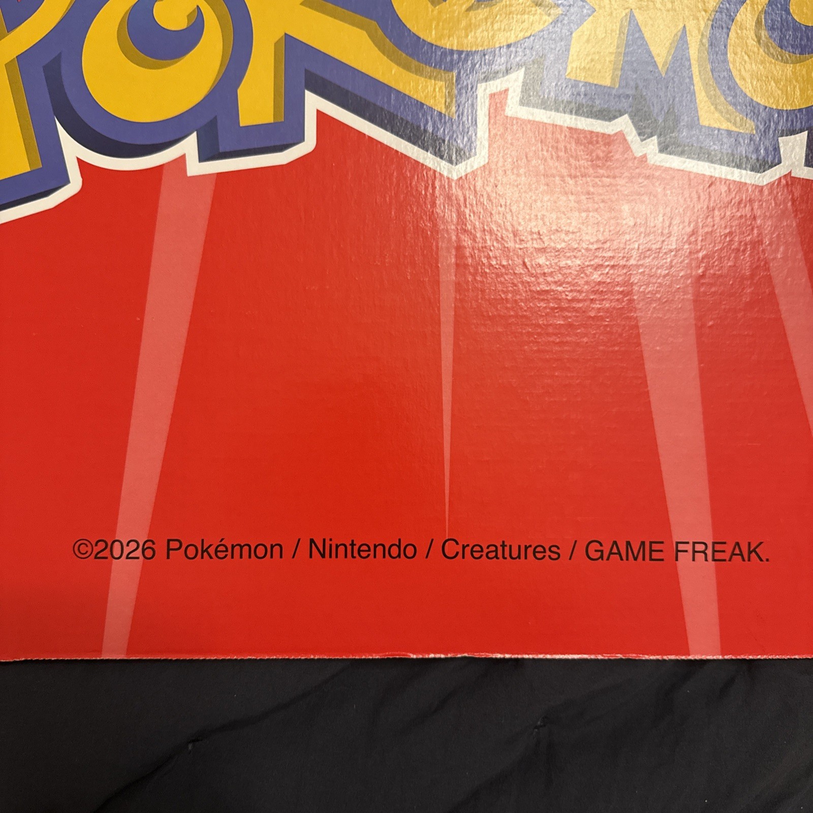 Pokemon Hersheys 43 Inch Tall Poster Board Dual Sides