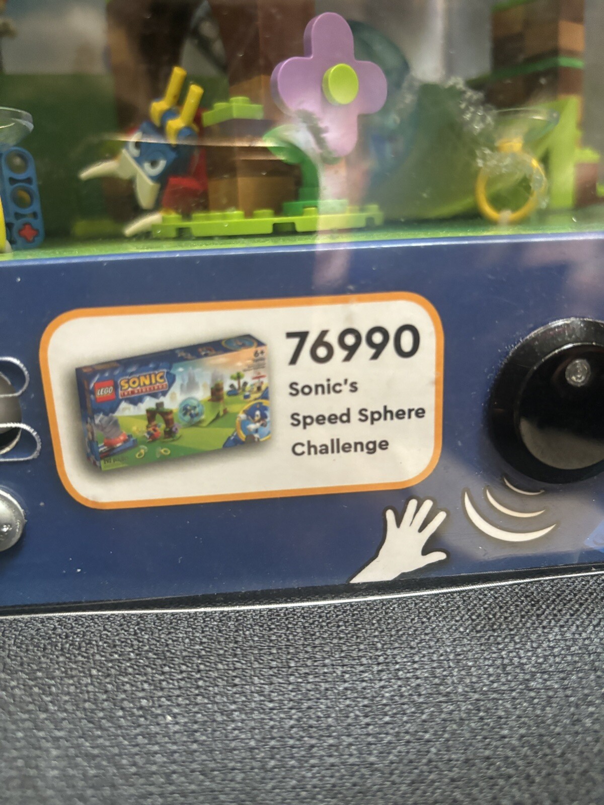 LEGO Sonic The Hedgehog 76990 Store Display Model Box Lights Up