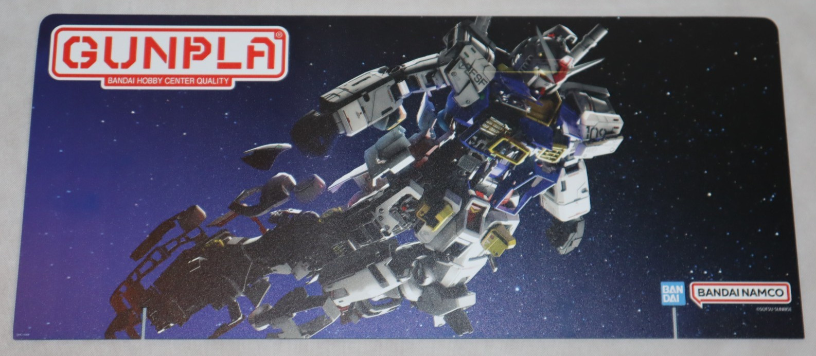 BANDAI SH FIGUARTS GUNPLA DISPLAY DOUBLE-SIDED PROMO DRAGON BALL GUNDAM RARE