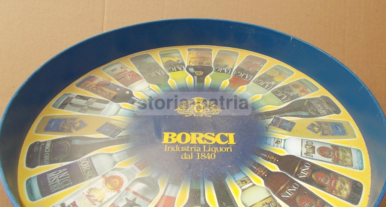 DECORATIVE ADVERTISING TRAY_BEAUTIFUL COLOR GRAPHICS_LIQUORS_TAJGA_S. MARZANO