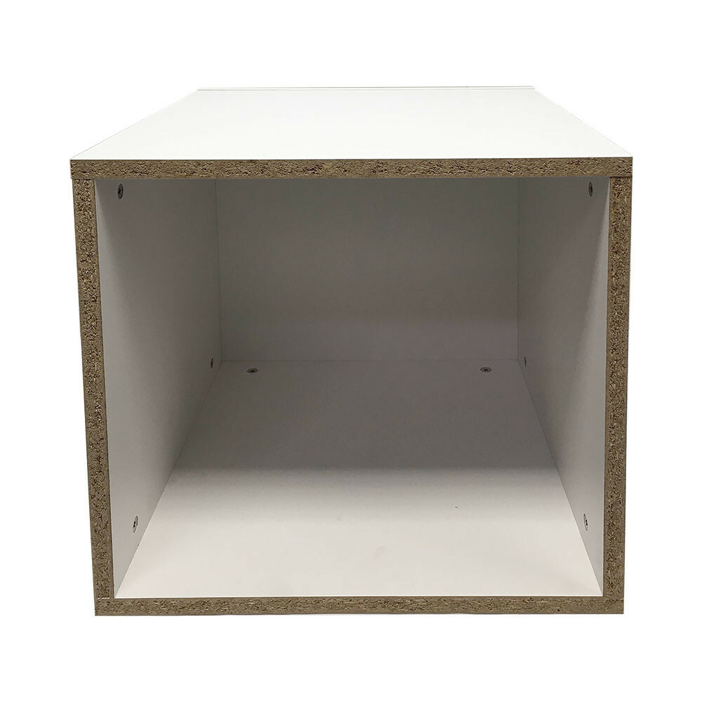 18” x 18” White Knockdown Bases Pedestal Base Box Cube Display Fixture Retail