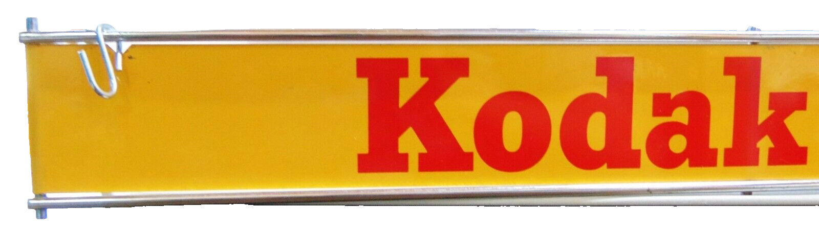 Genuine Kodak Film Sign Advertising Store Display with Hooks