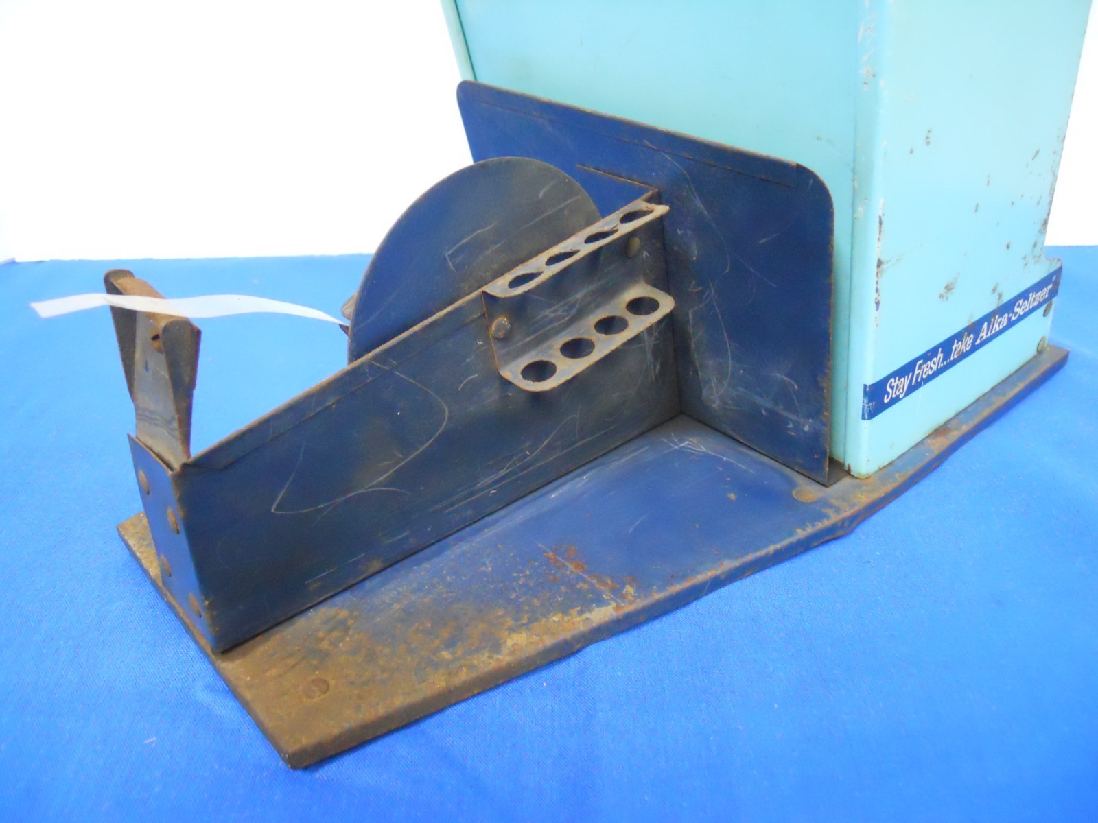 Vintage ALKA-SELTZER Counter Display w Tape Dispenser General/Country/Drug Store