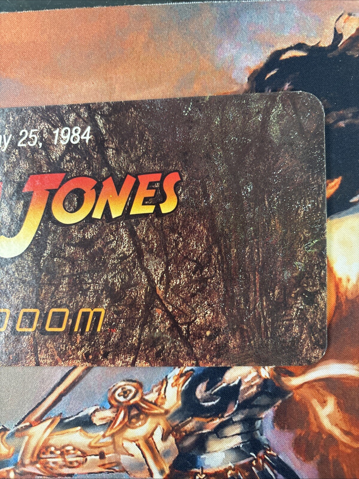 Indiana Jones And The Temple Of Doom Mobile Display 1984 4 1/4×13 7/8
