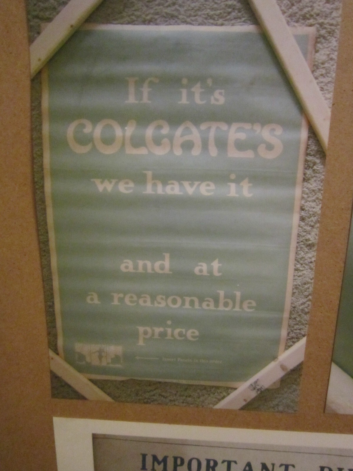 1900s Colgate Palmolive Christmas Advertising Posters Signs Apothecary Ephemera
