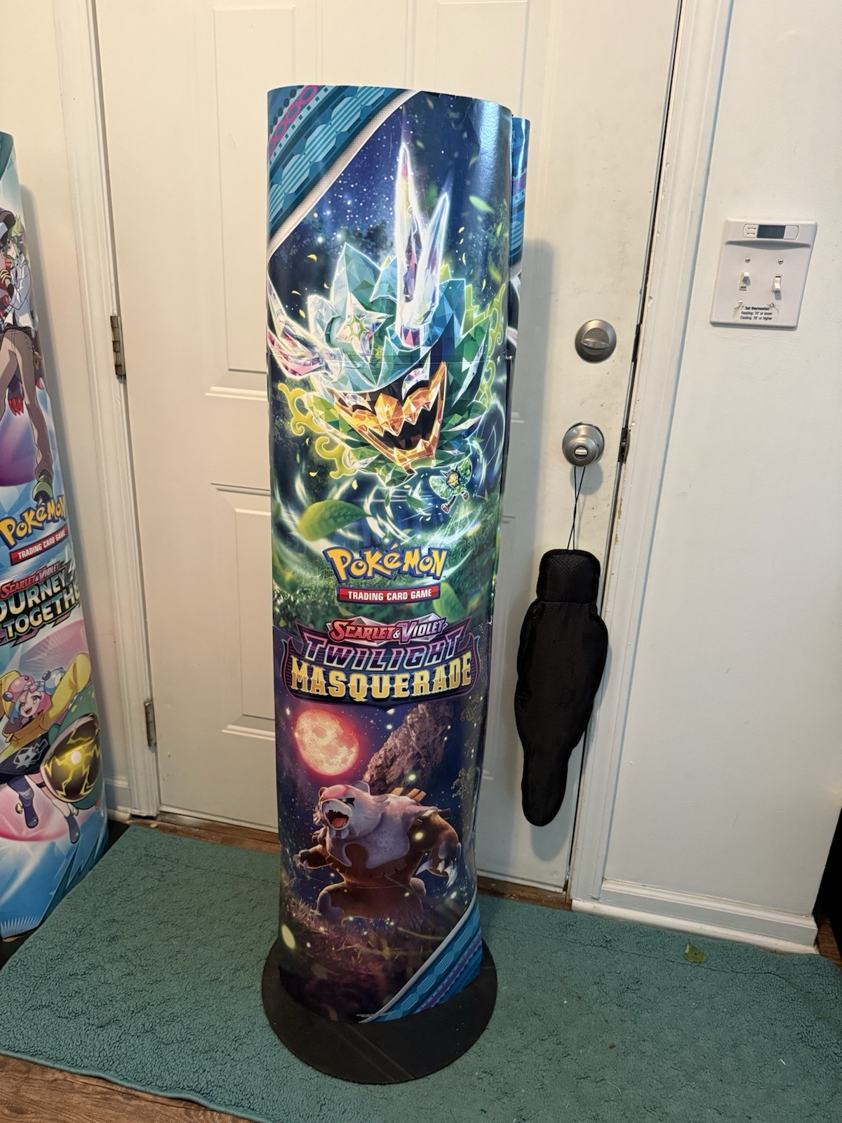Pokemon TCG Store Display Stand Columns Scarlet & Violet Retail Promo Display St