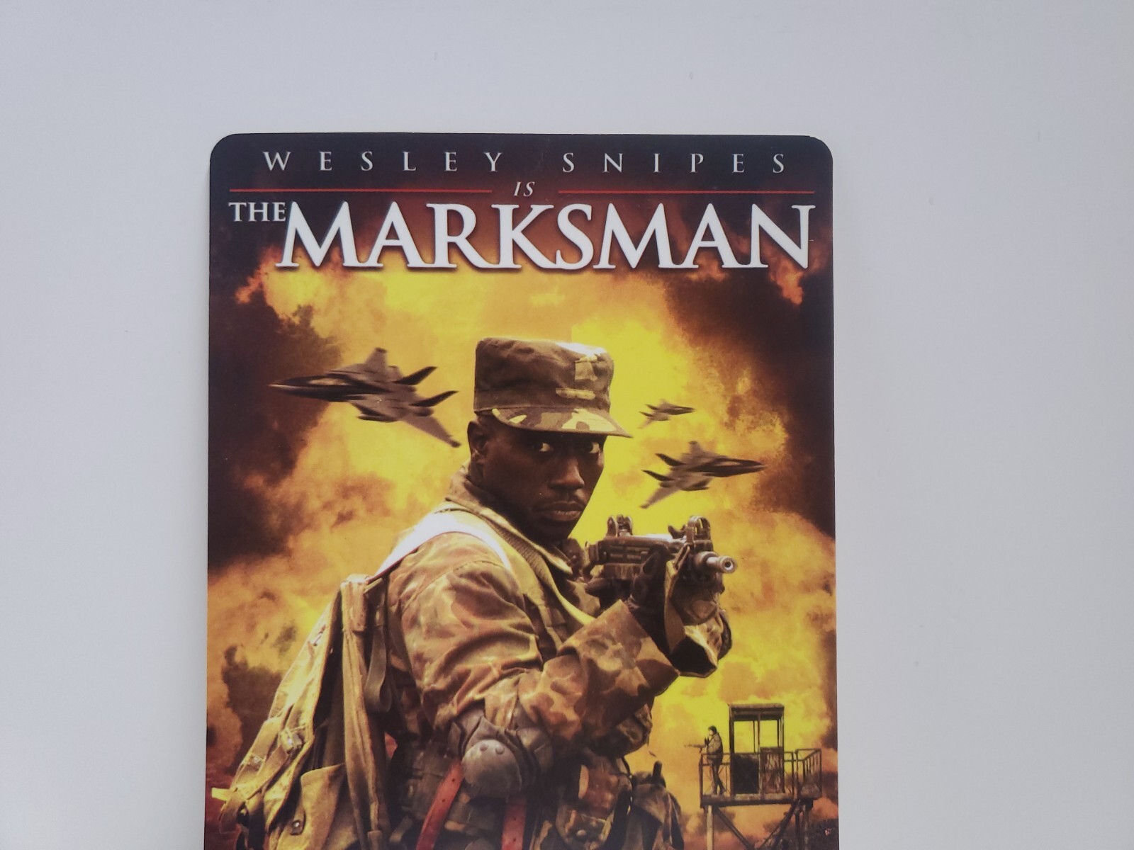 The Marksman BLOCKBUSTER DVD BACKER CARD ONLY 5.5″X8″