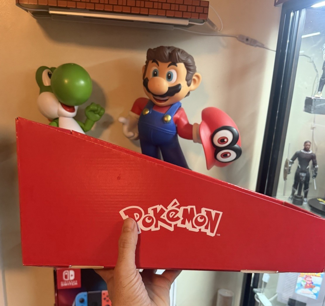 POKEMON STORE DISPLAY Promo BOX EMPTY (17×8)READ