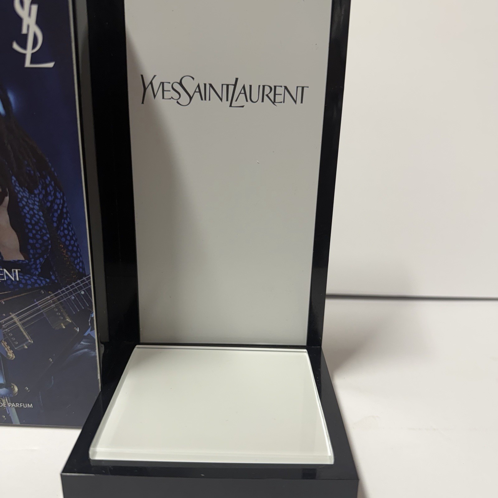 Yves Saint Laurent Y Fragrance Retail Counter Display Lenny Kravitz