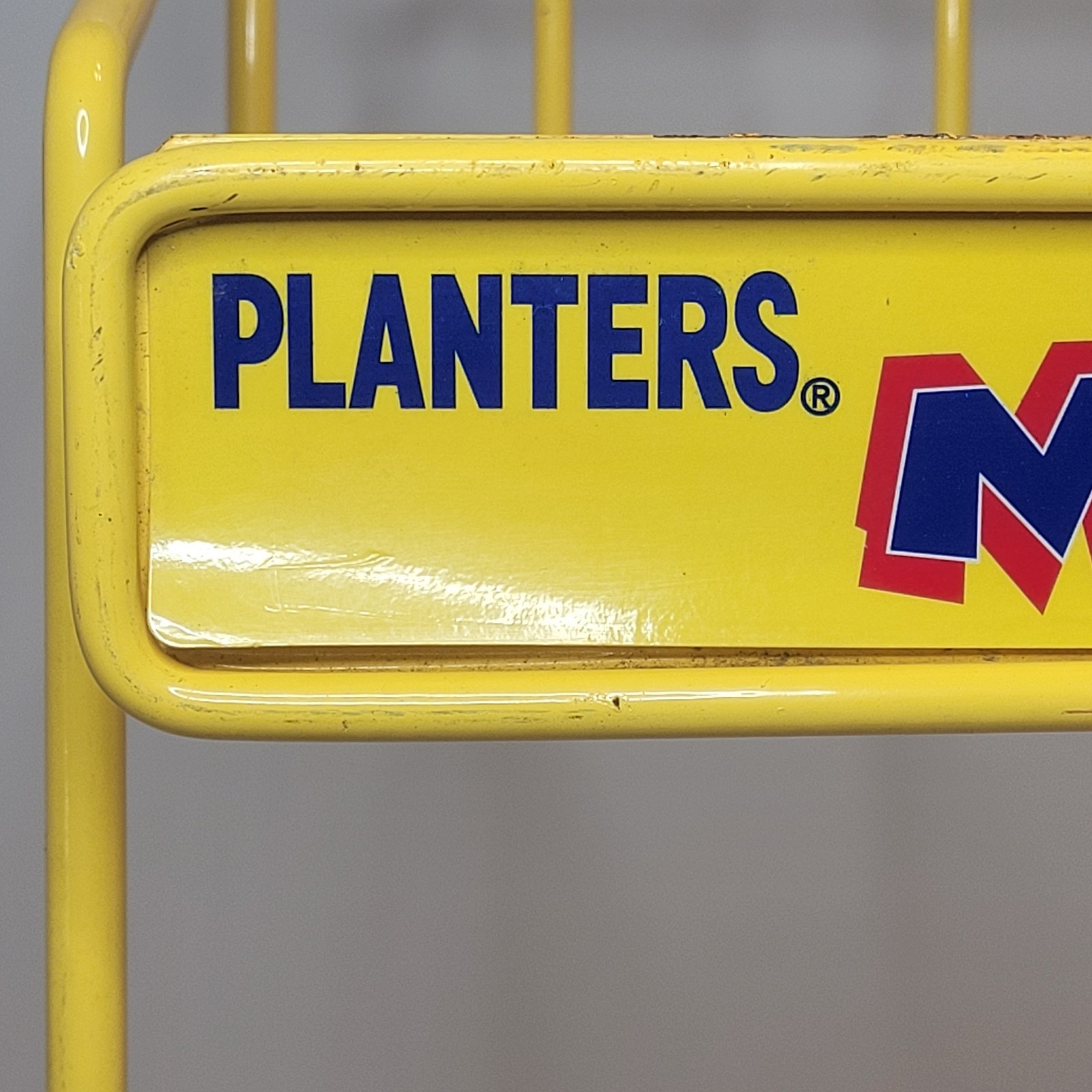 Planters Peanuts Munch & Go Metal Snack Display Rack 2 Levels Countertop READ