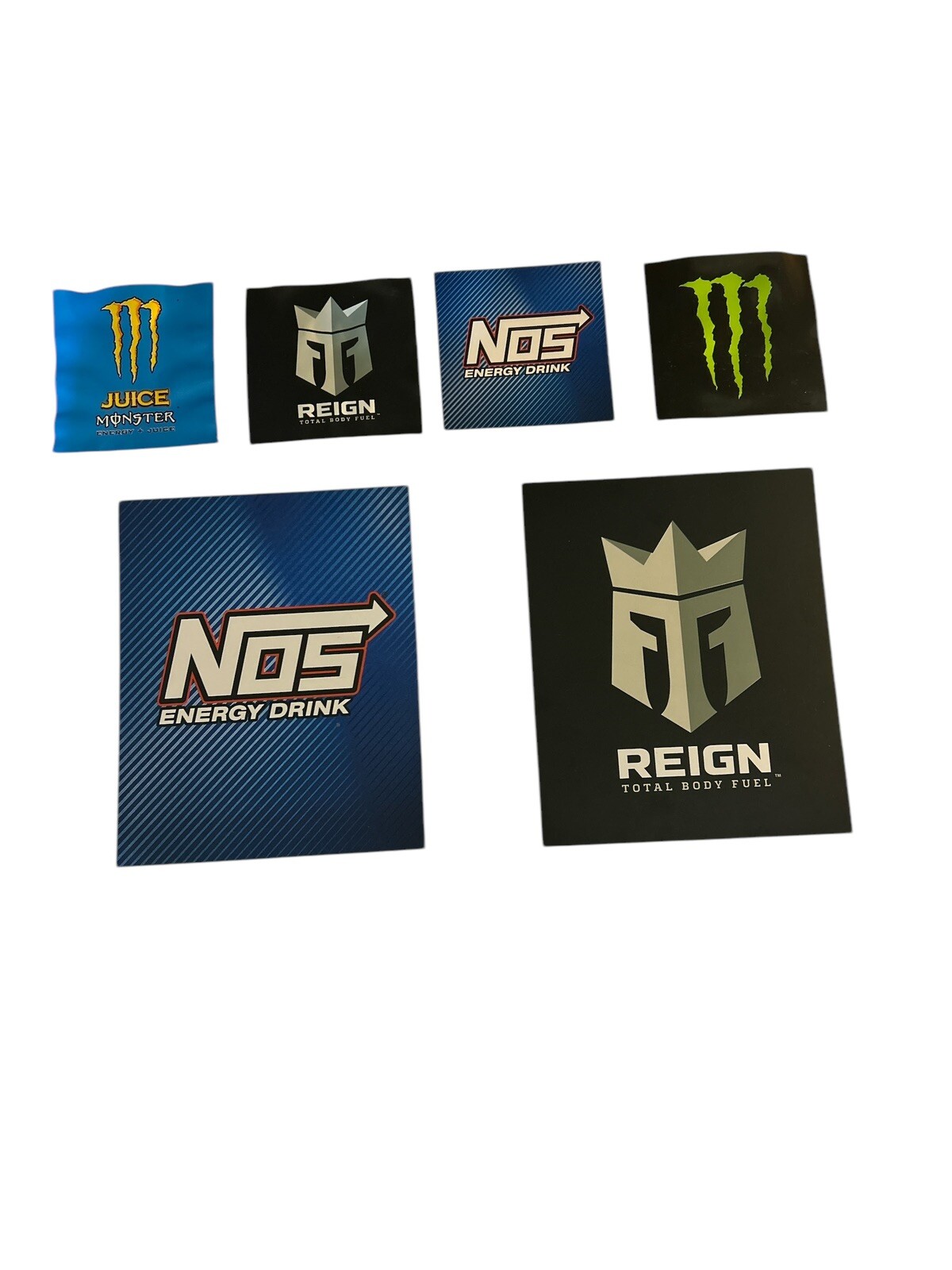 Monster Energy PVC Panels from Store Display. Lot Of 6
