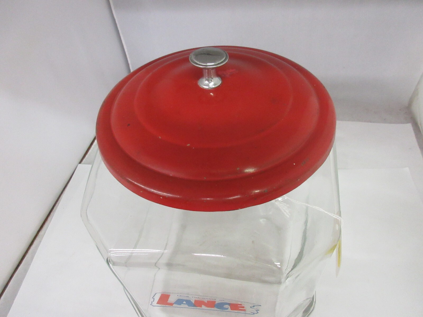 VINTAGE STORE ADVERTISING LANCE CRACKERS COUNTER BIN DISPLAY RARE M-814