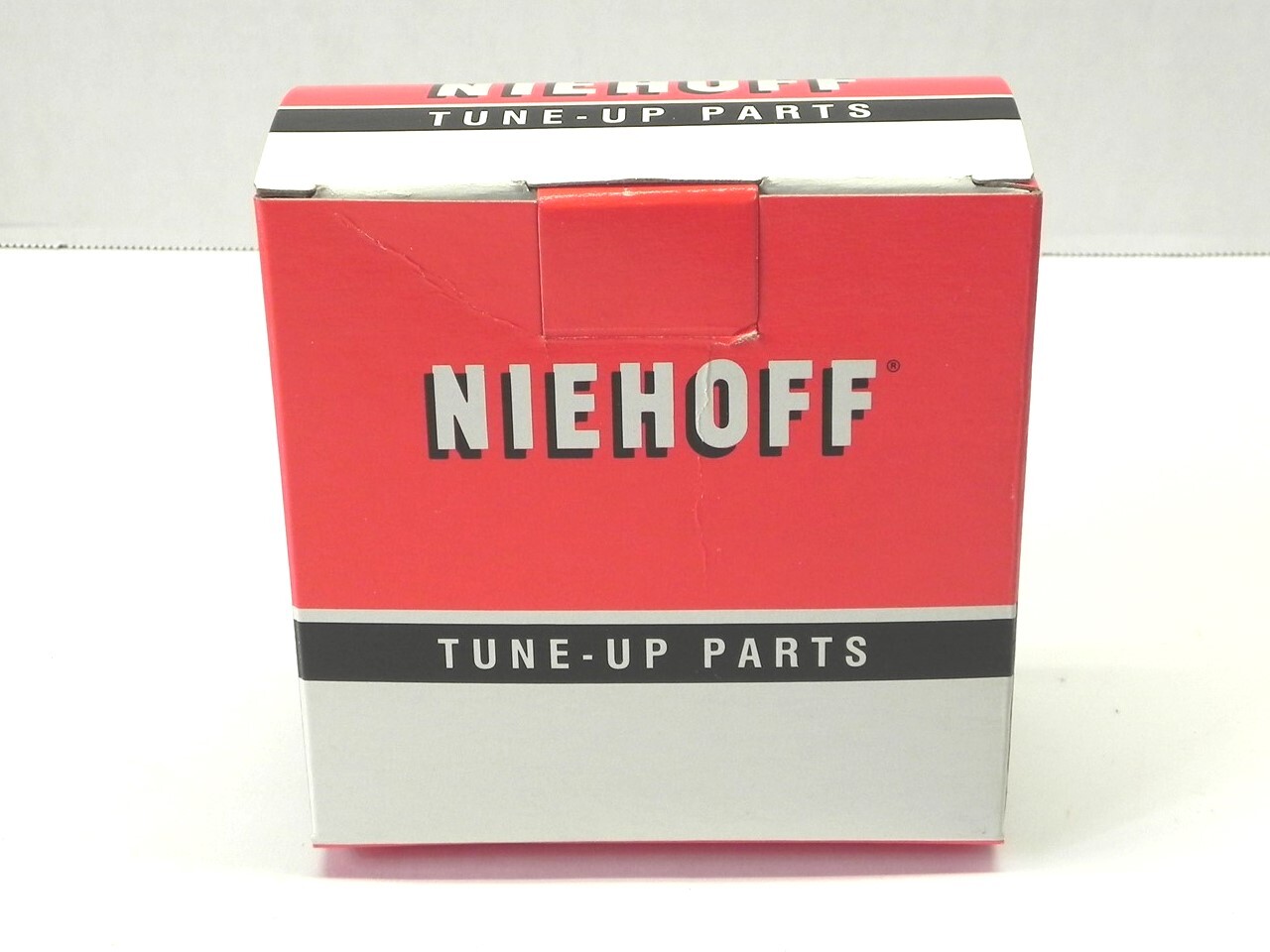 VINTAGE NIEHOFF TUNE-UP PARTS DISPLAY BOX *BOX ONLY* #209N 5.25″x2.50″x5.25″ NEW