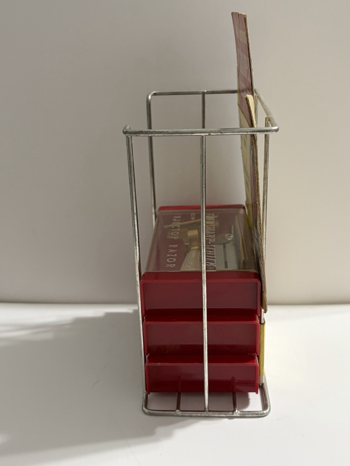 Eversharp-SCHILK Razors * OLD Store Display * 3 Never Used *