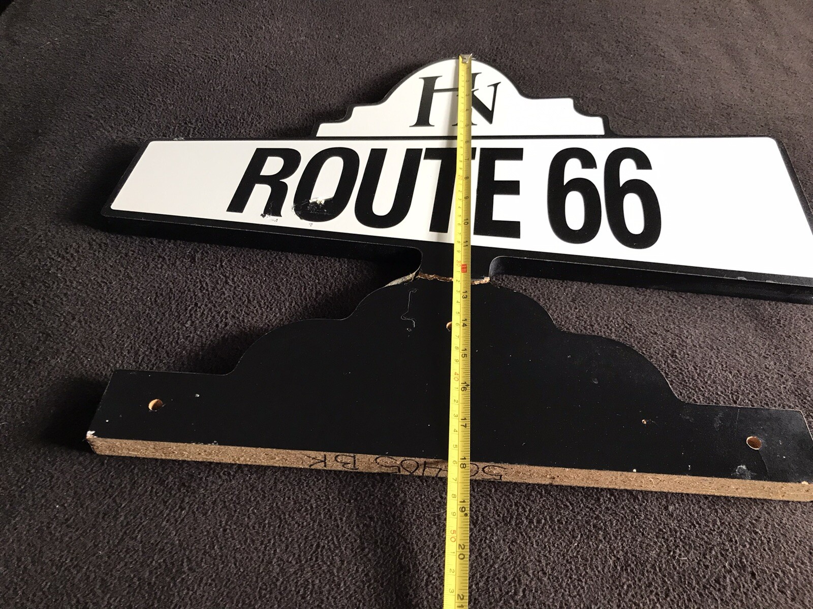 Hollywood Video Store Official Route 66 Store Display Sign-BROKEN EXTREMELY RARE