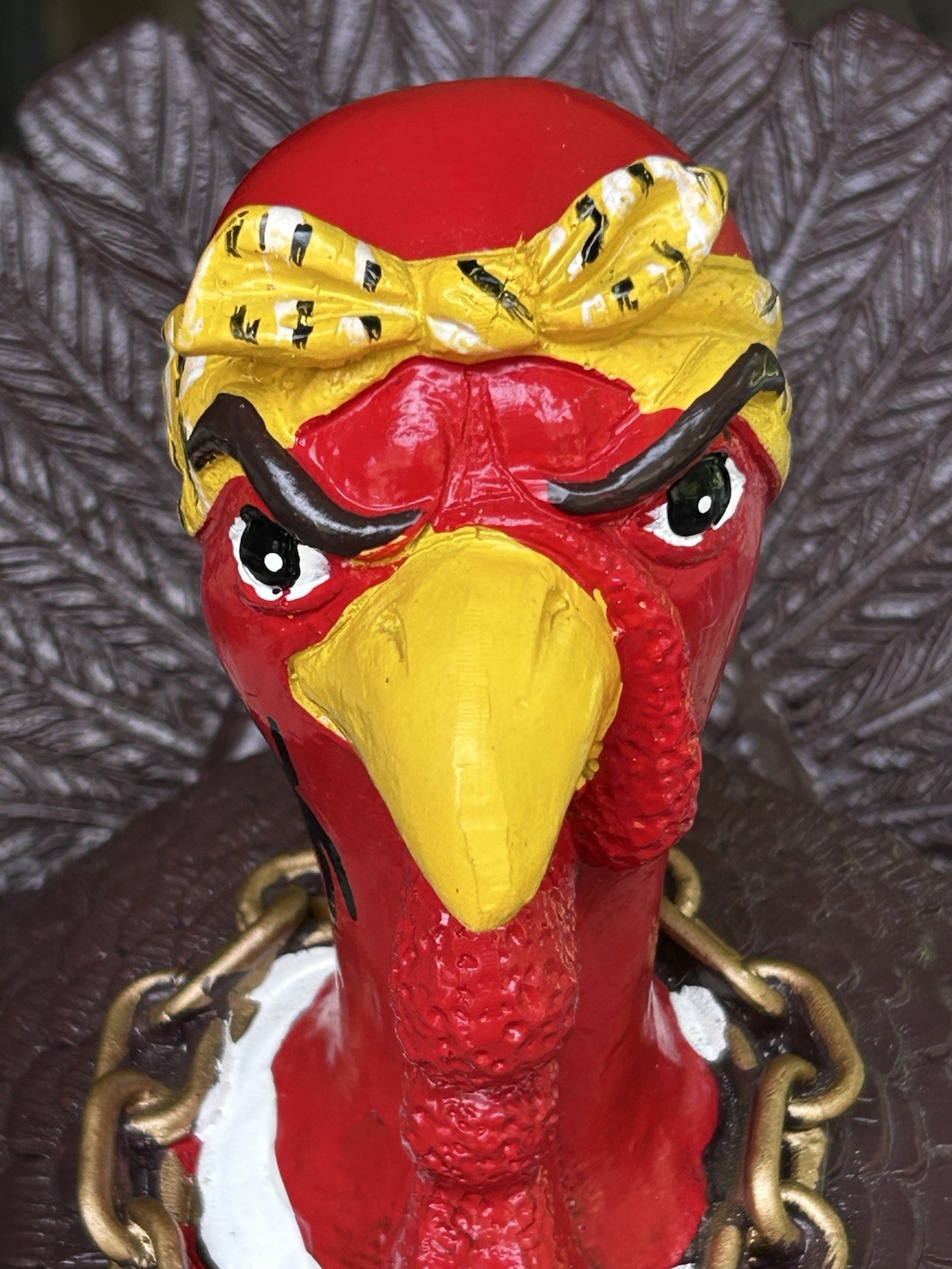 Slim Jim Gangsta Turkey Counter Top Display Advertising Piece Thanksgiving HTF