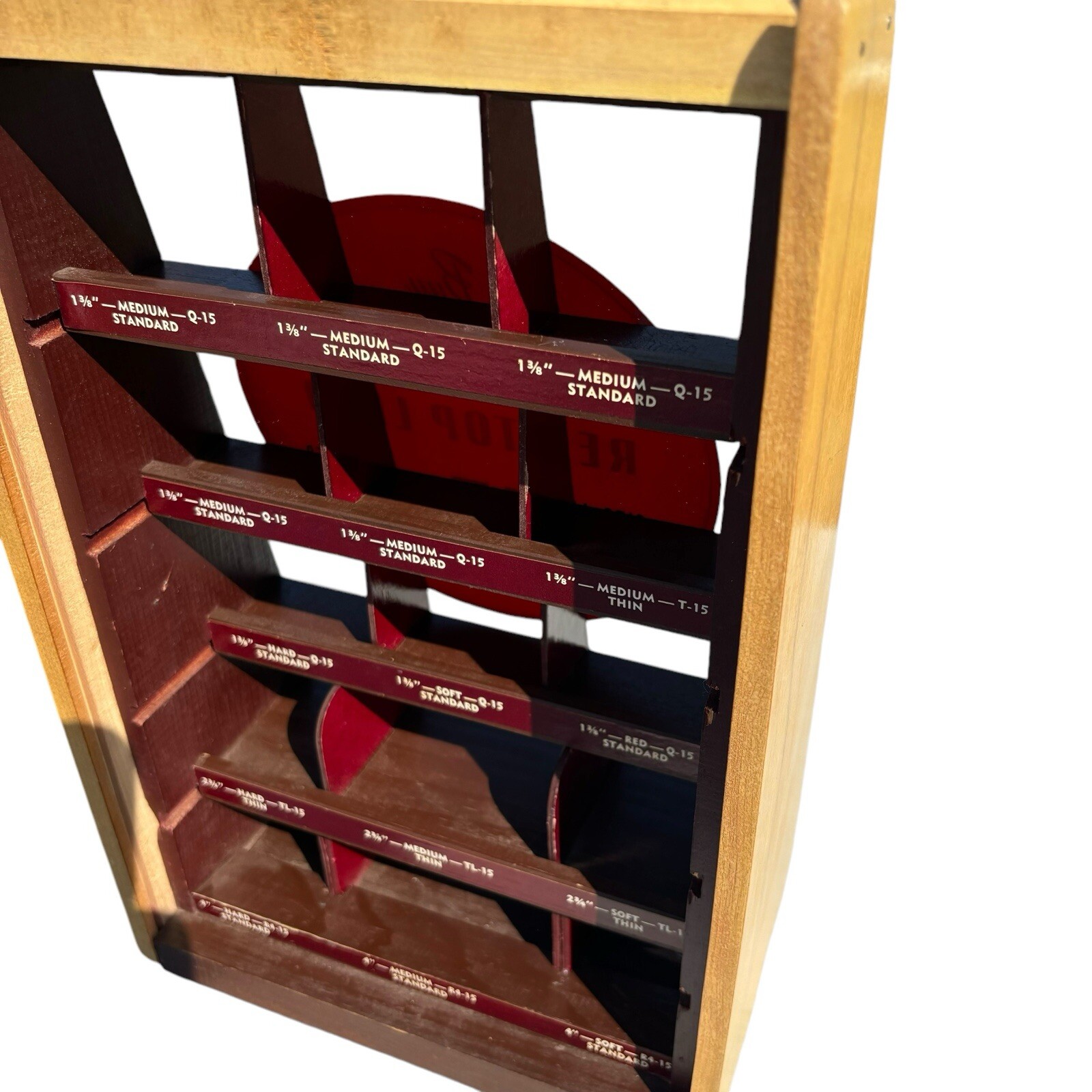 VTG Eversharp Red Top Lead Mechanical Pencil Display Case CBS Radio Advertising
