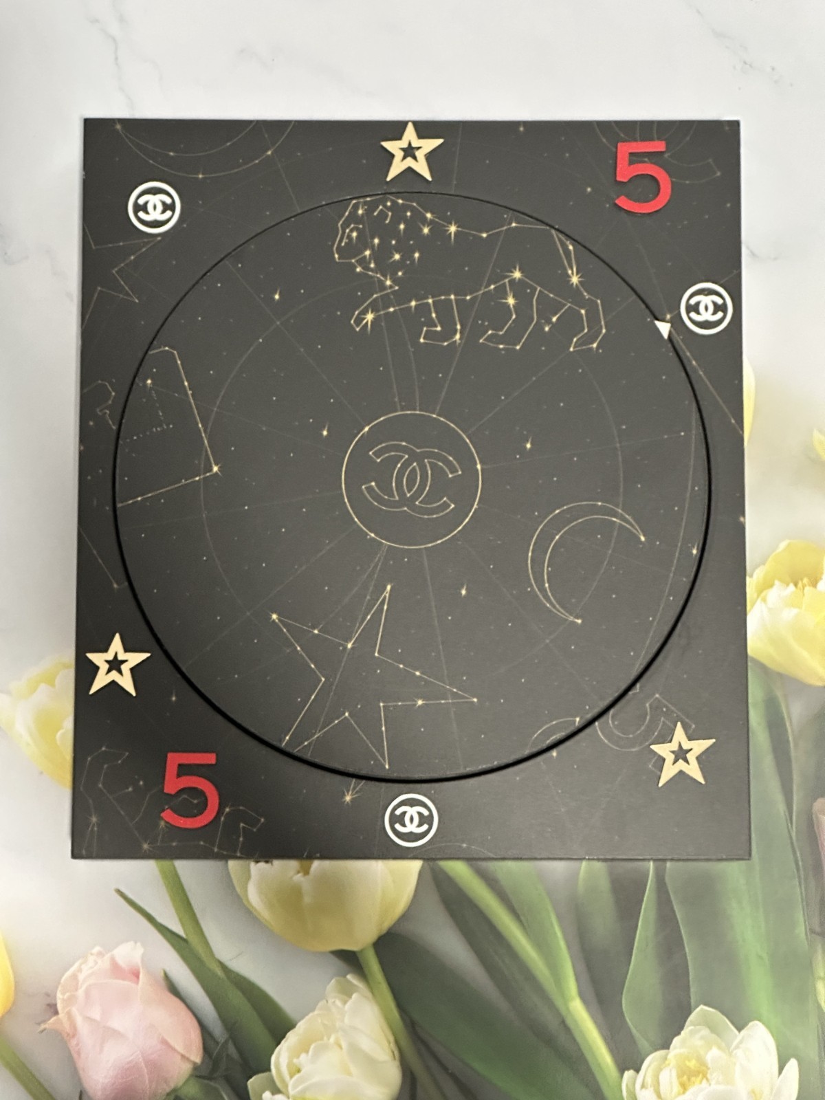 CHANEL N°5 Display Chanel Horoscope Astrology Black Limited Store Display Rare