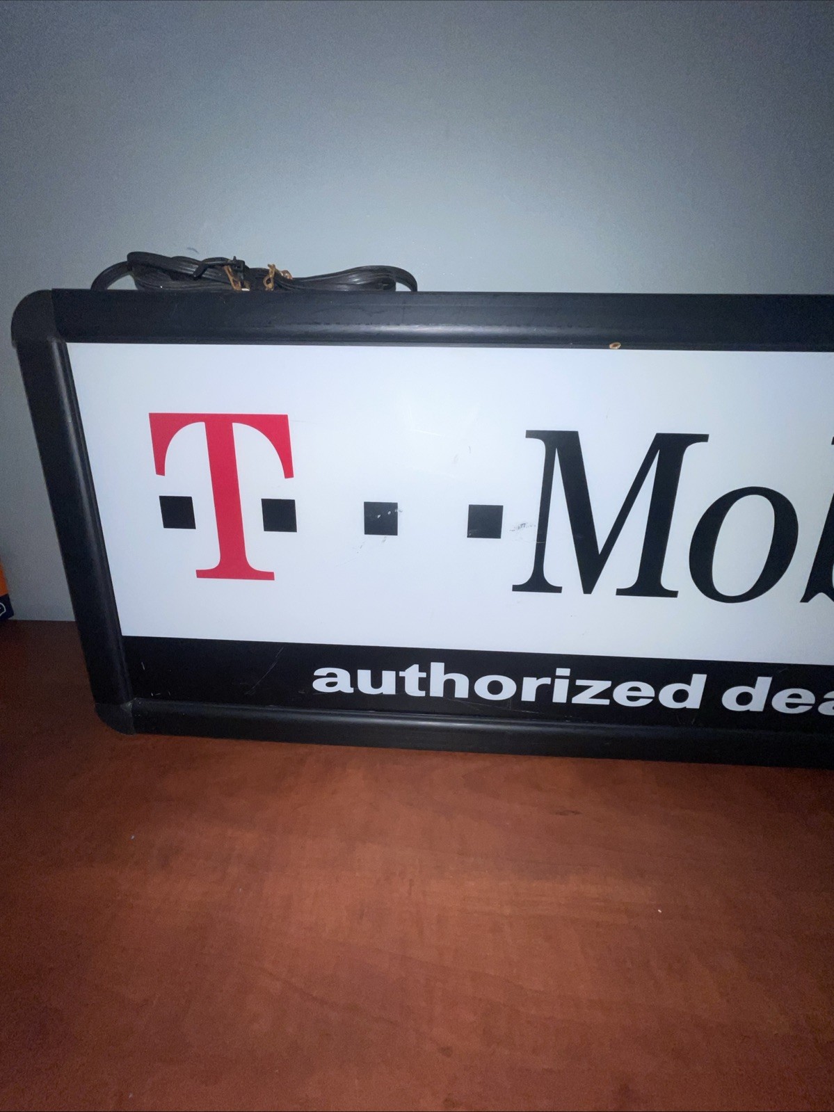 T-Mobile Authorized Dealer Lighted Store Display Advertising Sign
