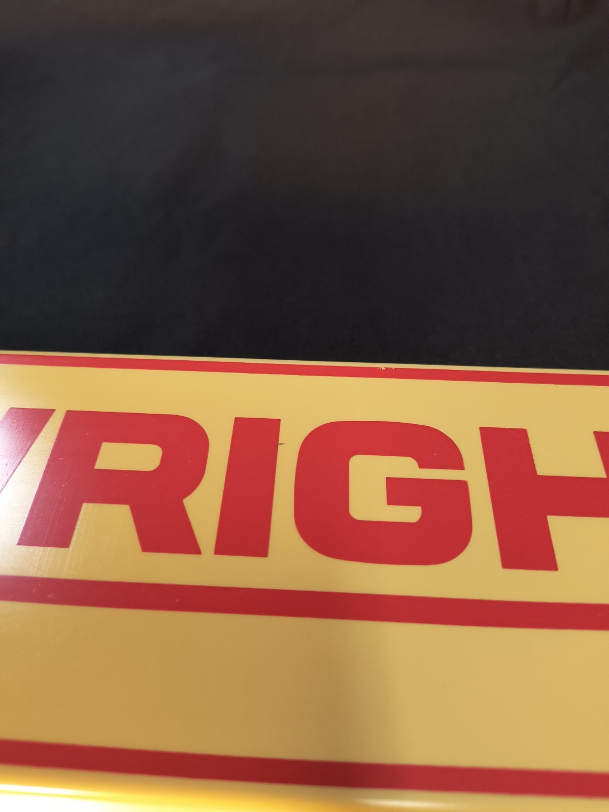 Wright Tool Sign Hot Forged Allow Steel Hardware Store Advertising Display