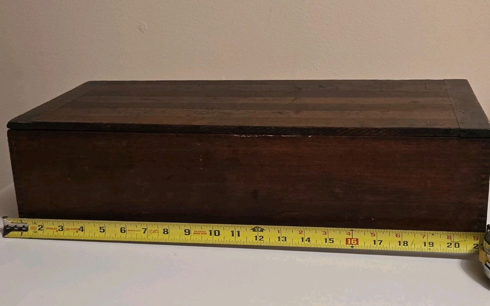 Vintage Wooden Ferry’s Seeds Store Display Box