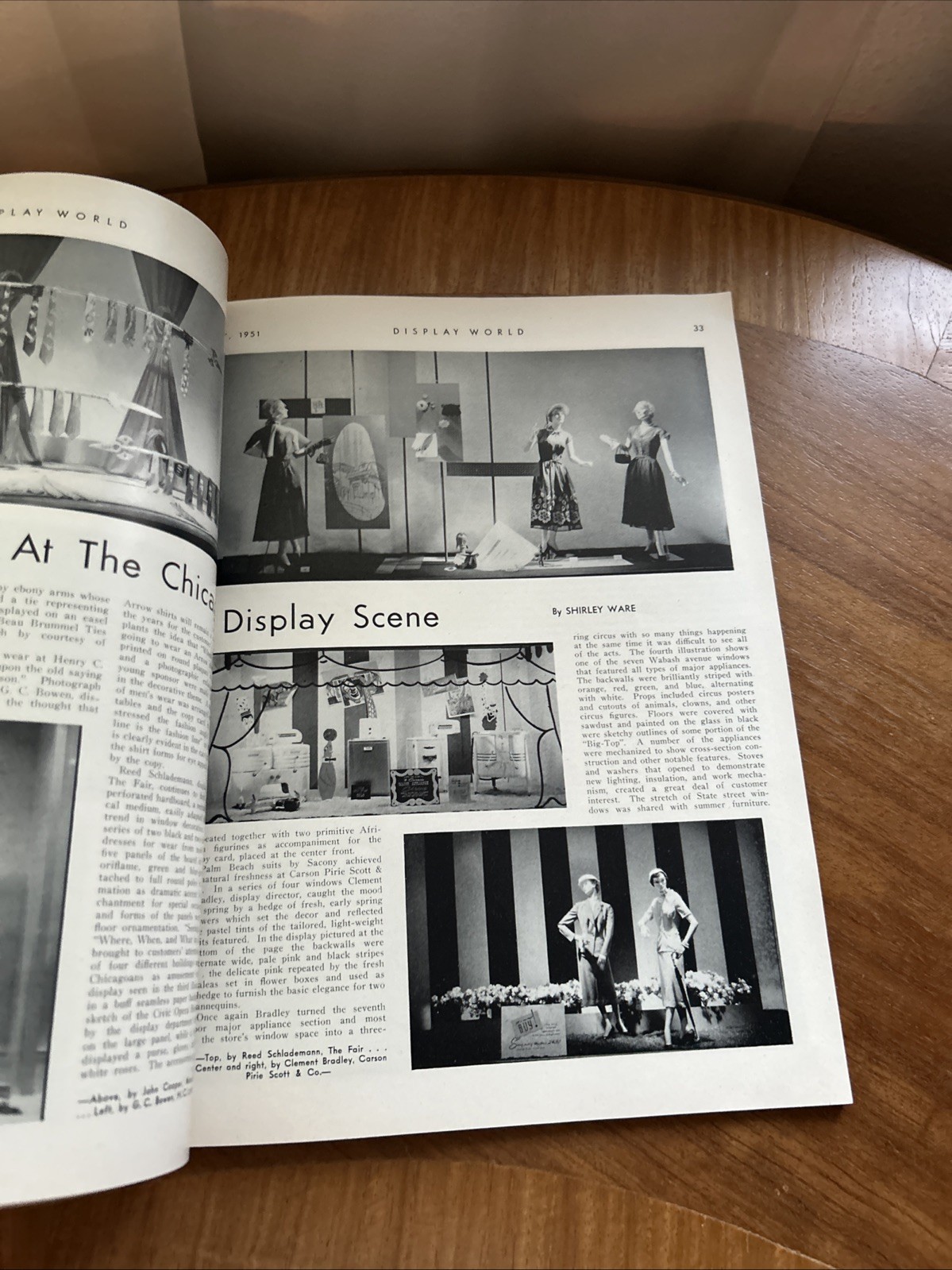 Vintage Display World Magazine 1951 Retail Store Window Mannequins Advertising