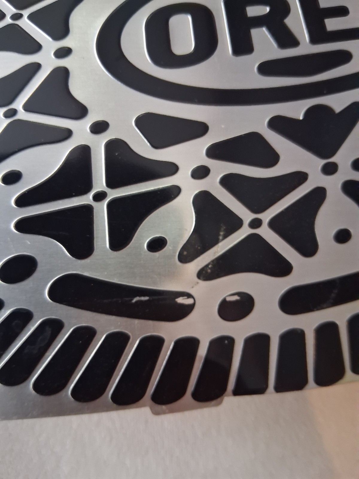 Oreo Aluminum Display Sign