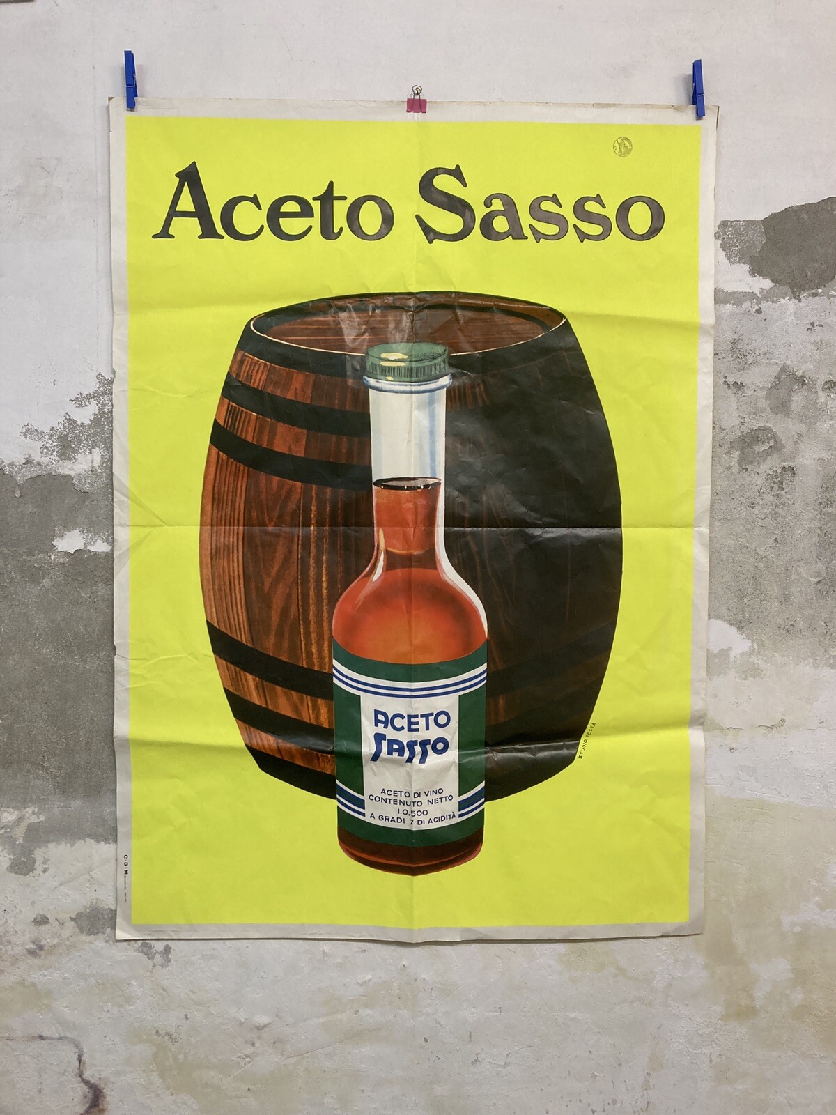 Armando Testa Advertising Manifesto Oil Stone