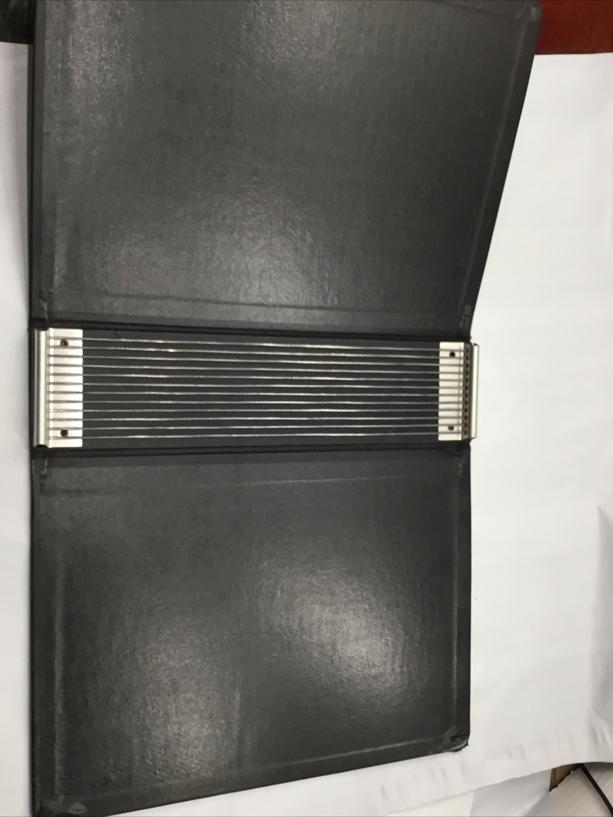 Black Belt Hardcover Magazine Binder NO MAGAZINES BINDER ONLY Bookshelf