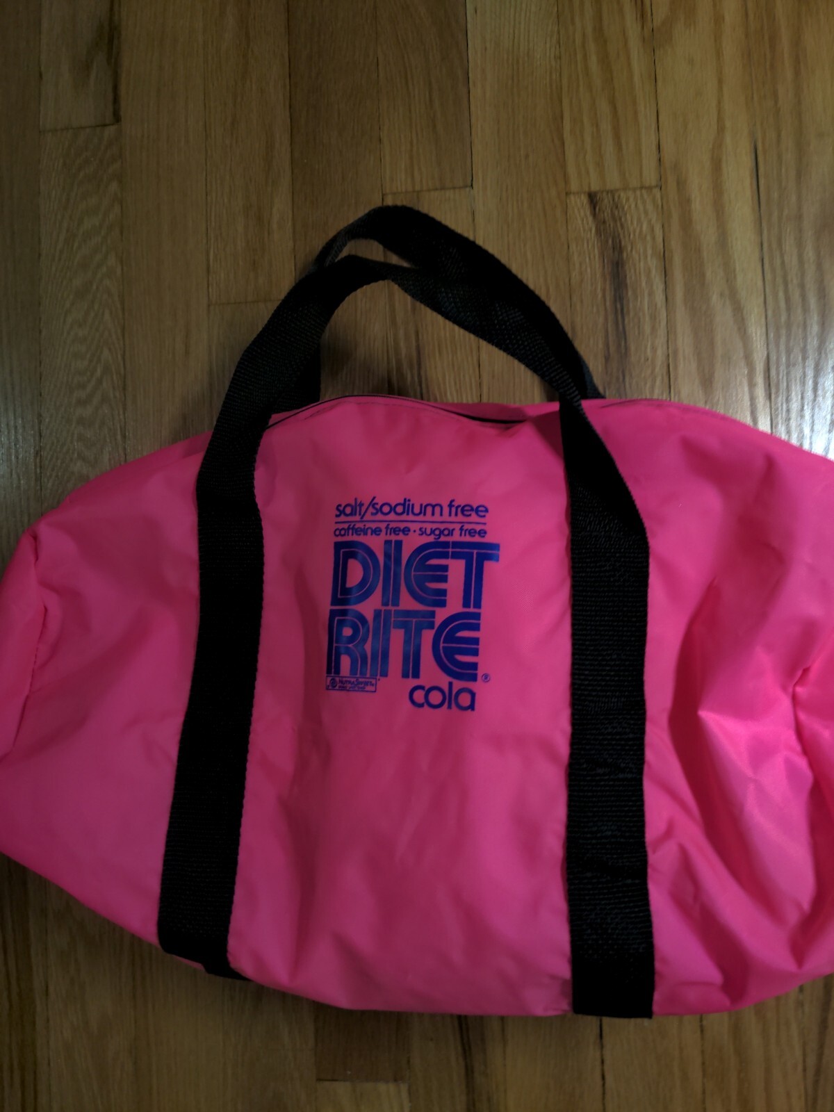 Diet Rite Cola – Gym Bag – vintage, rare promo item, 1980s, 1990s