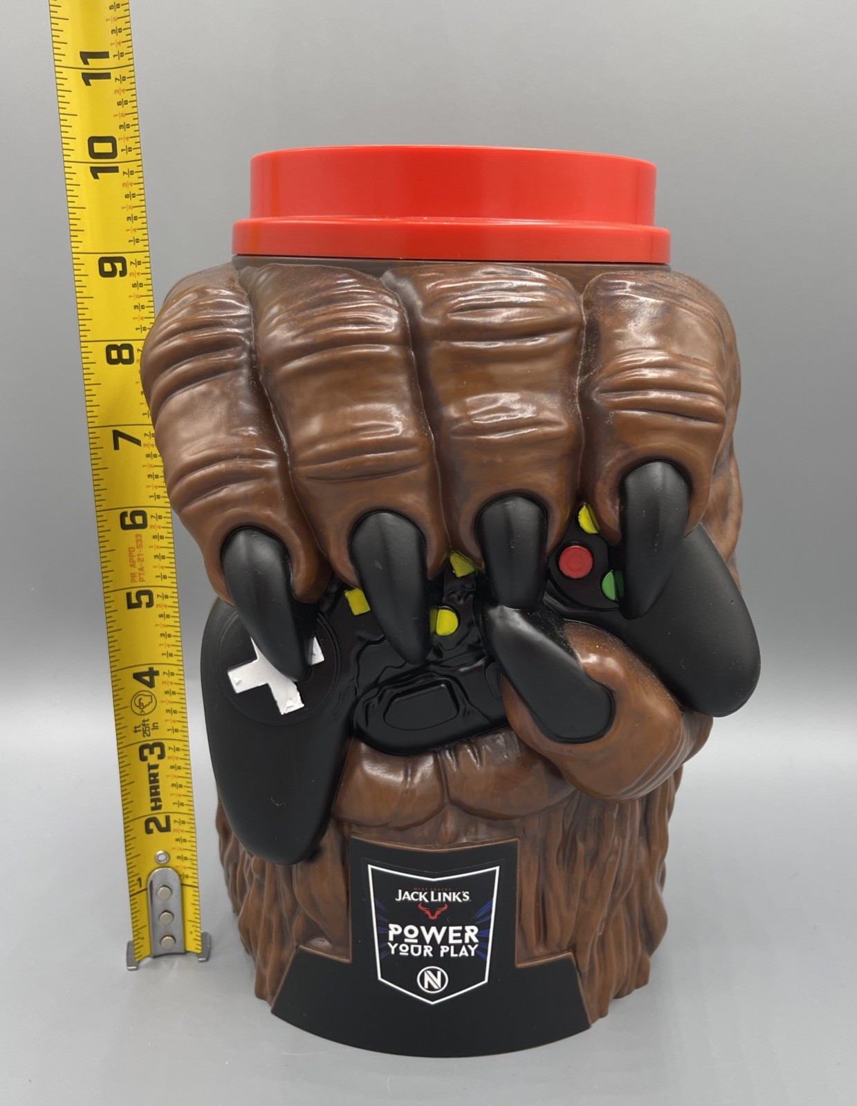 Jack Links Jerky Store Display Sasquatch Holding Video Game Controller