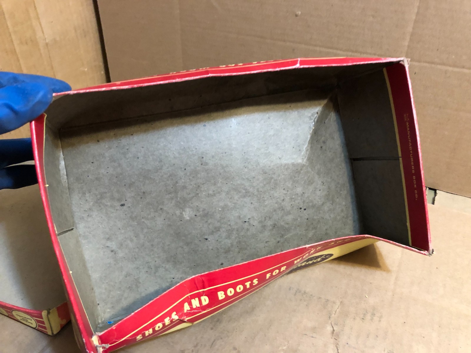 VINTAGE 50S 60S SANTA ROSA BRAND BOOT *BOX ONLY(NOBOOTS) ADVERTISING DISPLAY USA