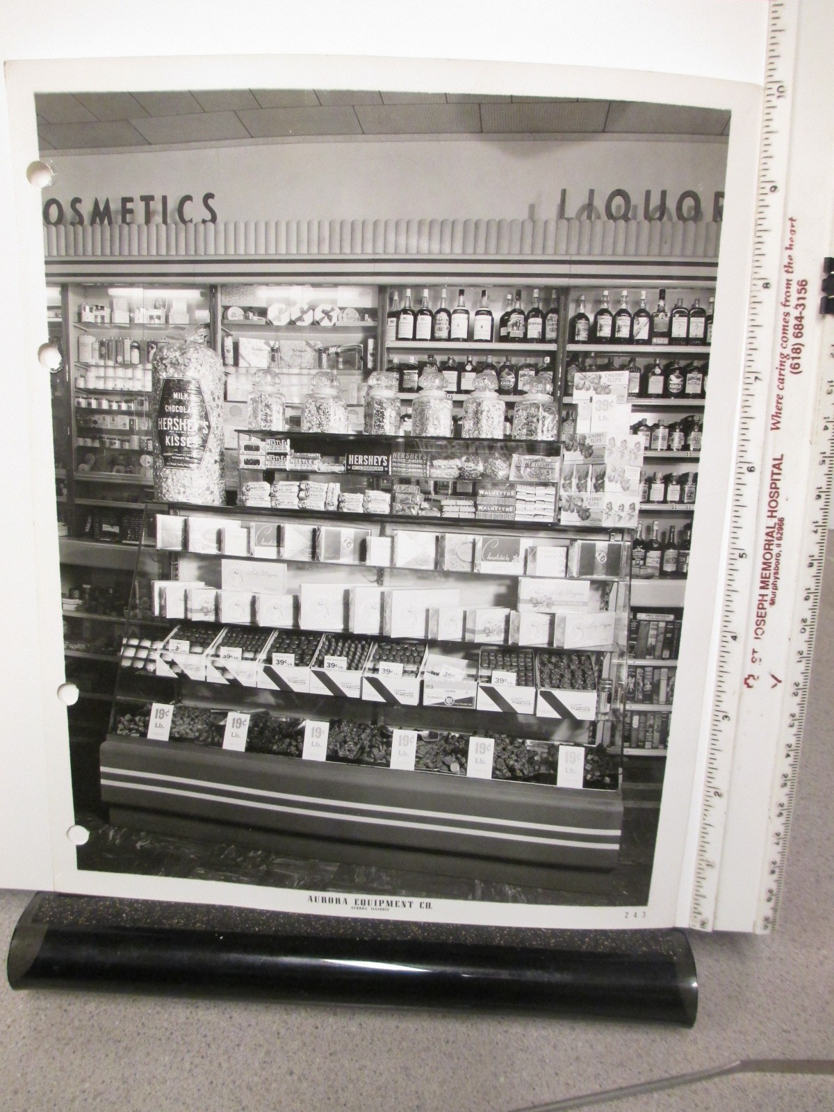 Aurora 1930s store candy bar display (1) photo Hershey’s Waynedell series books
