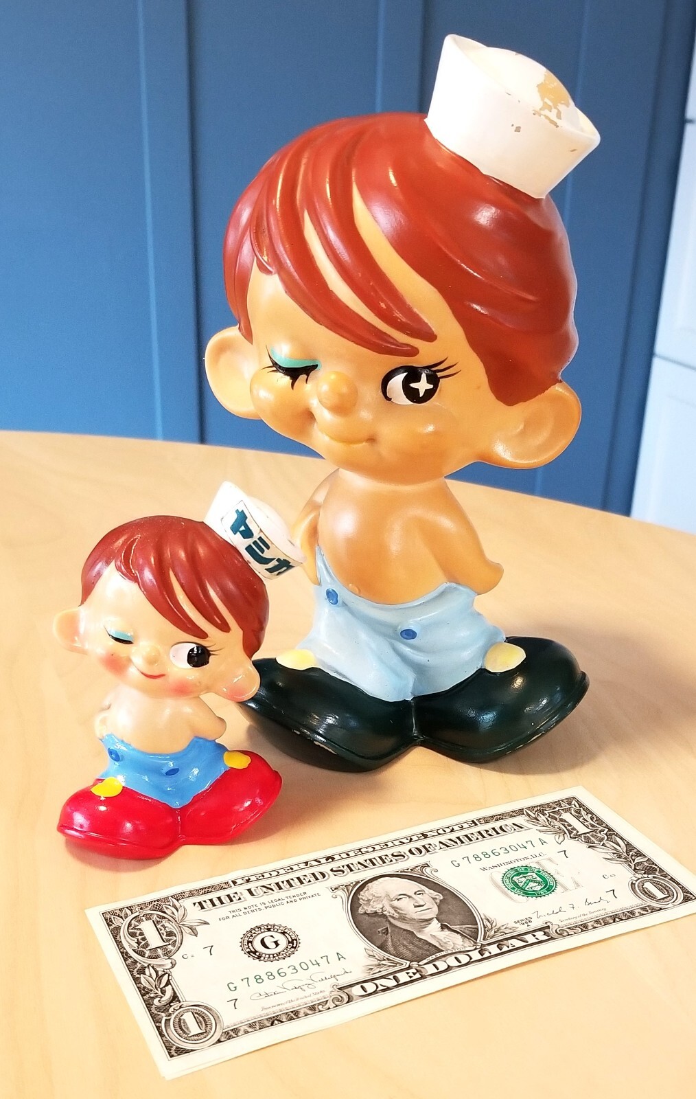 Rare Yashica Dealer Display Figurine 8-inch Yashica Sailor Boy Advertising Doll