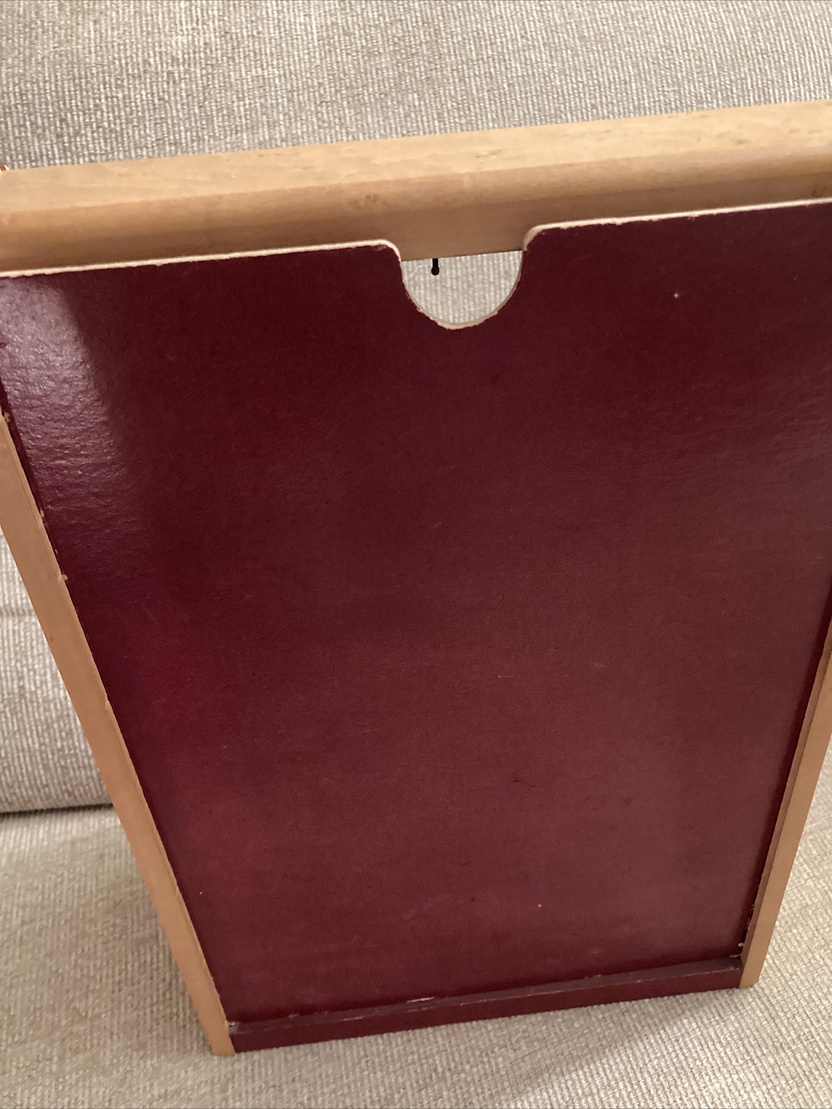 Vintage Eversharp Red Top Lead Pencil Tabletop Store Glass Wood Display Case