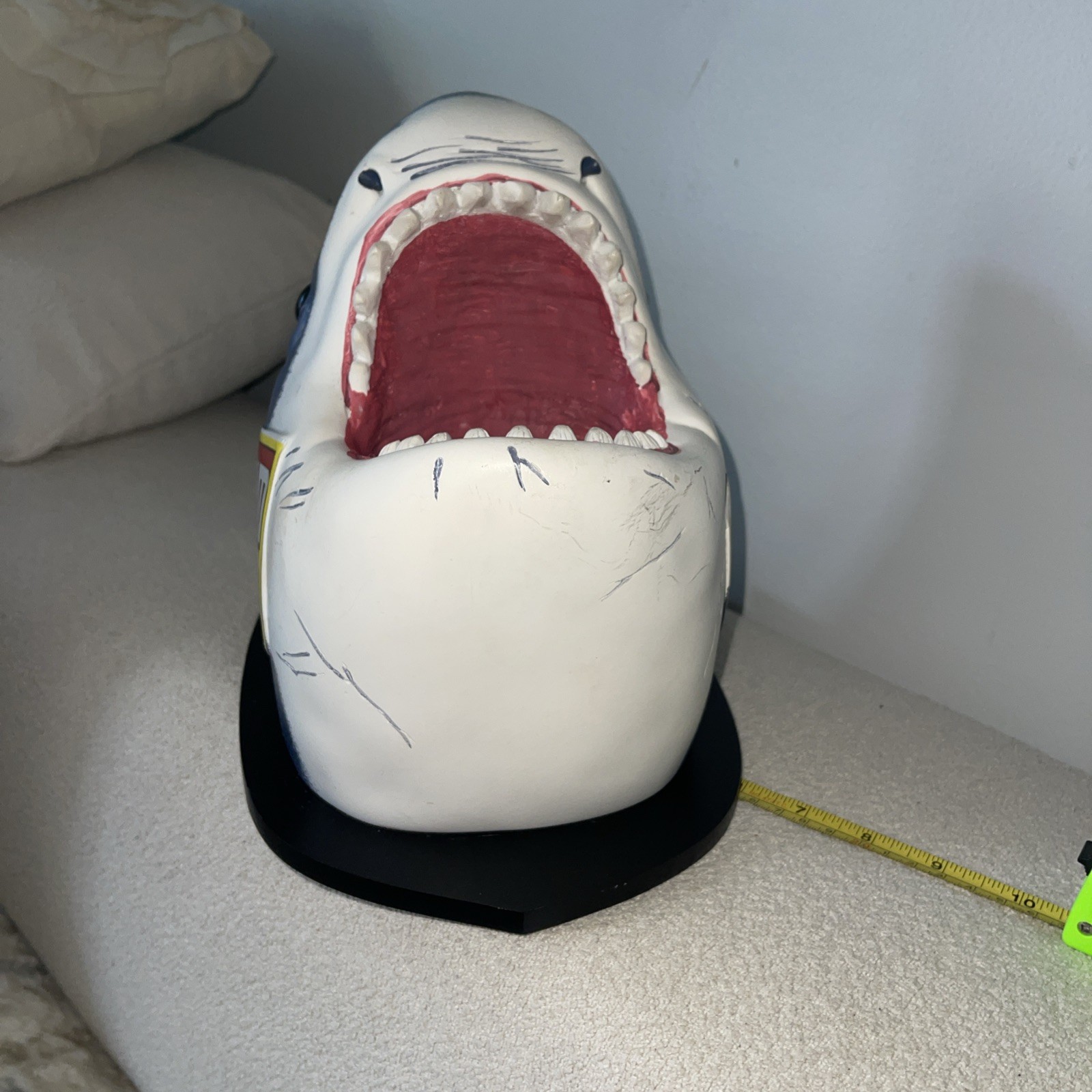 Slim Jim Shark Wall Display Piece Great White Bite