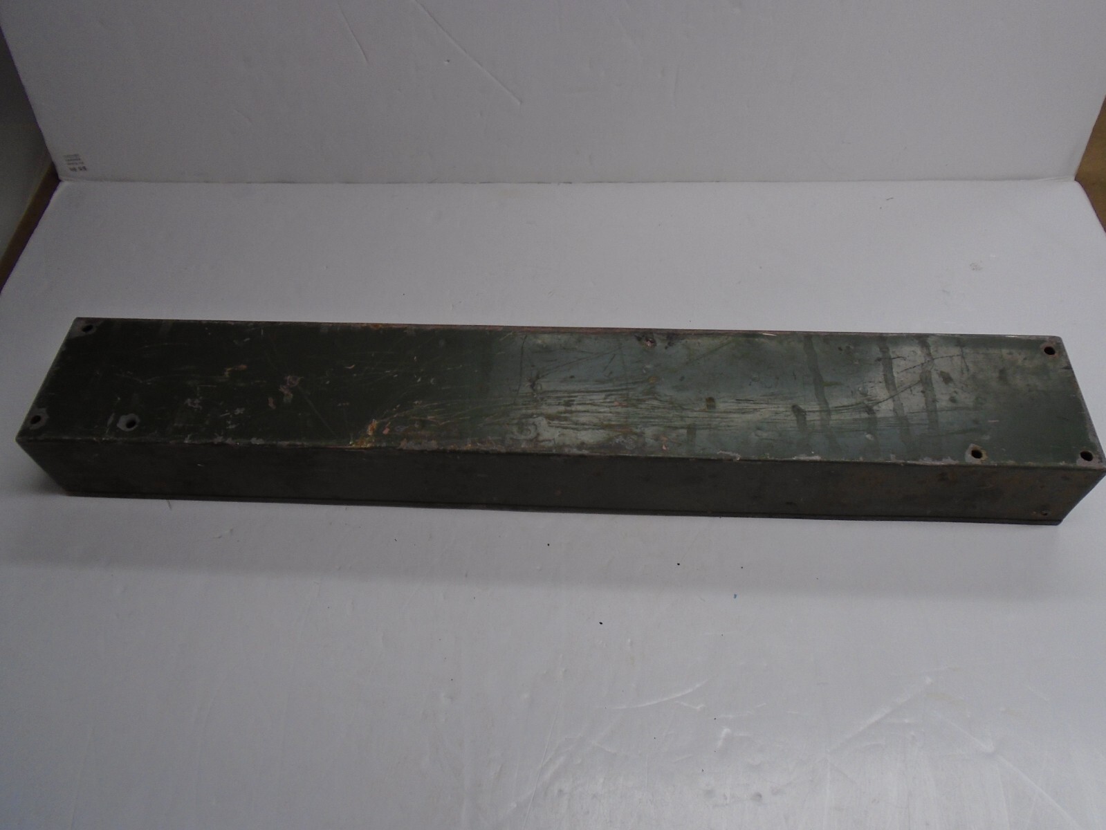 Antique HARDWARE STORE METAL PARTS BIN TRAY – (10) Compartments – NO RUST!