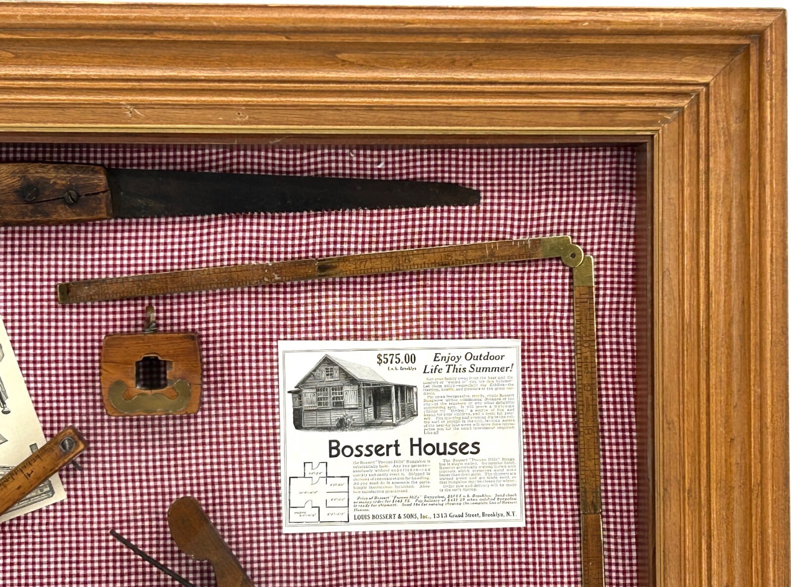 Antique Shadow Box w/ Tool Salesman Samples – CHAPIN STEPHENS COMPANY