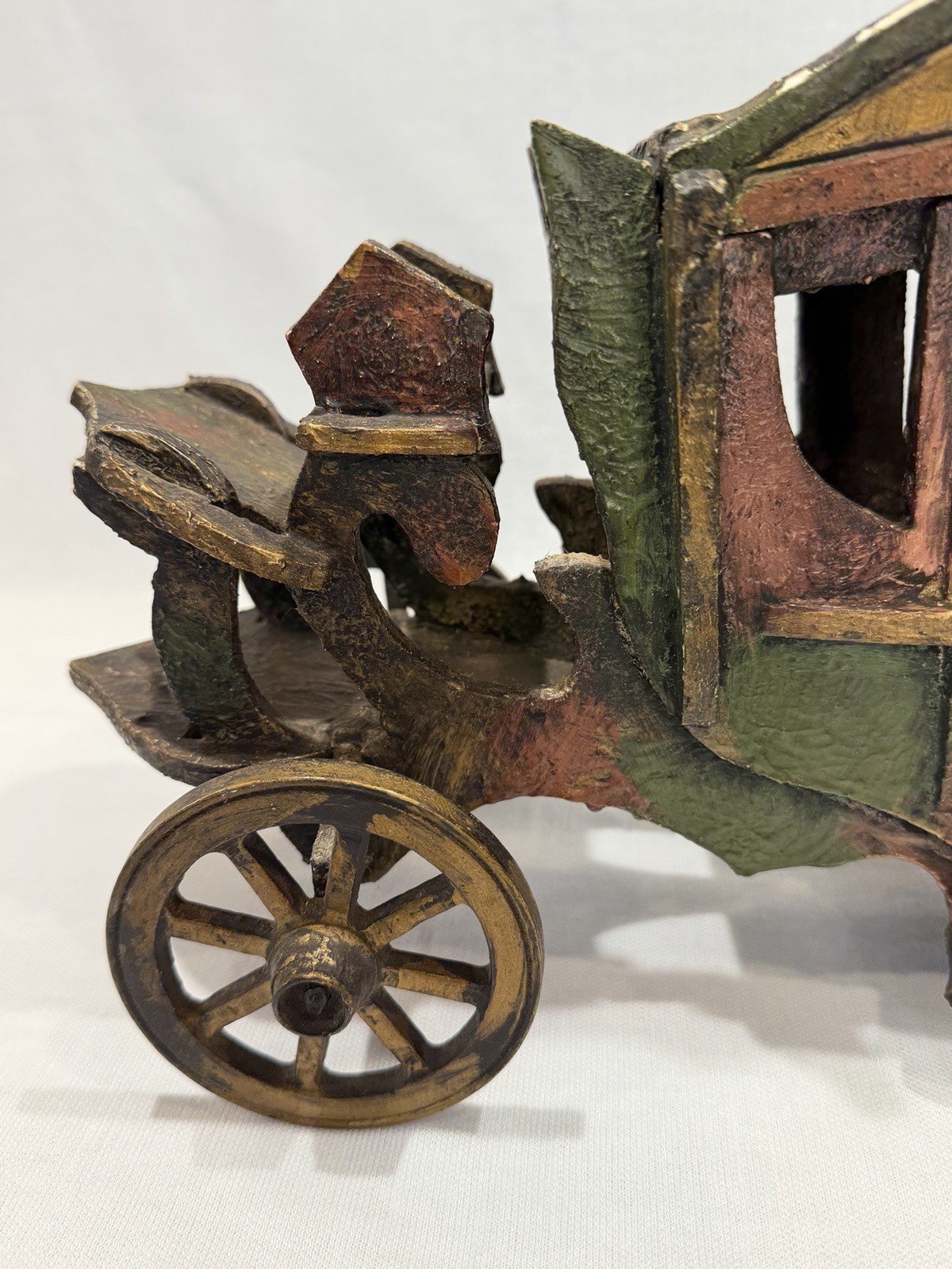 Antiq Paul F. Beich Candy Co Carriage Store Display Container Box Original Tags