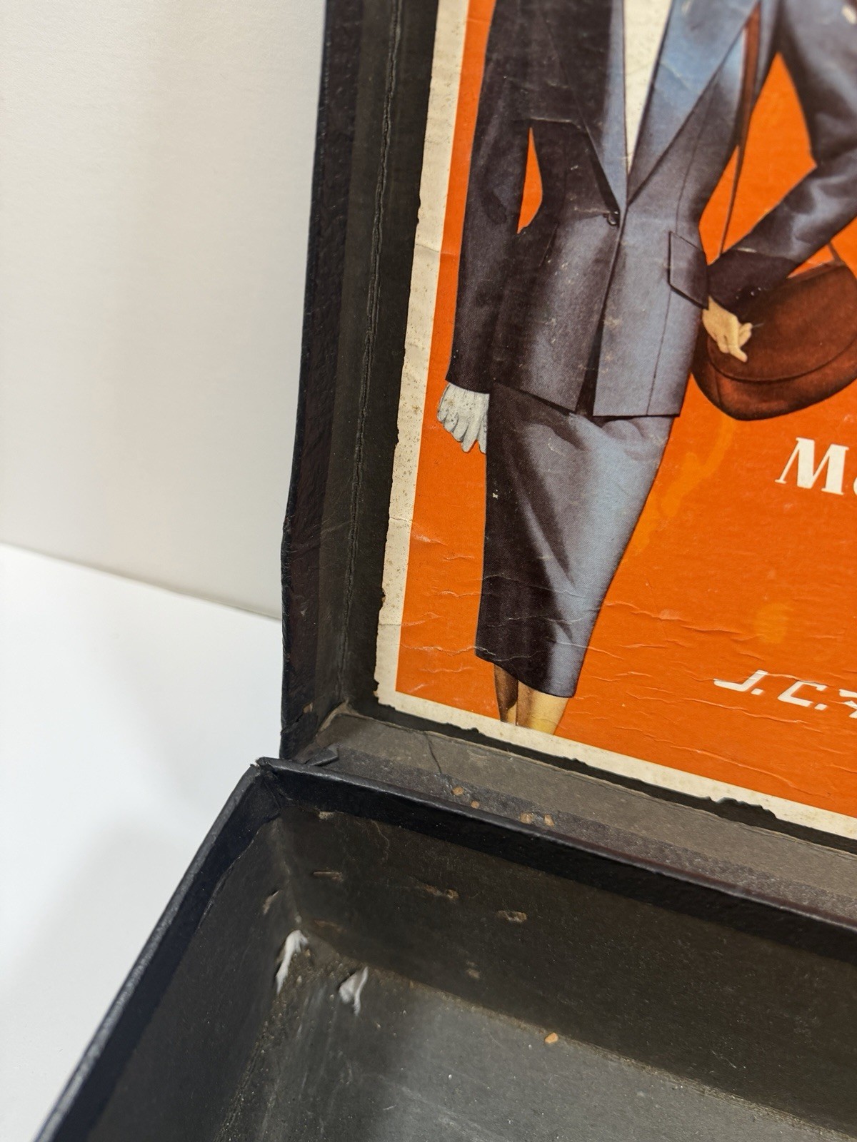 Vintage Salesman Sample Case J C Field & Son Inc Briefcase Advertising