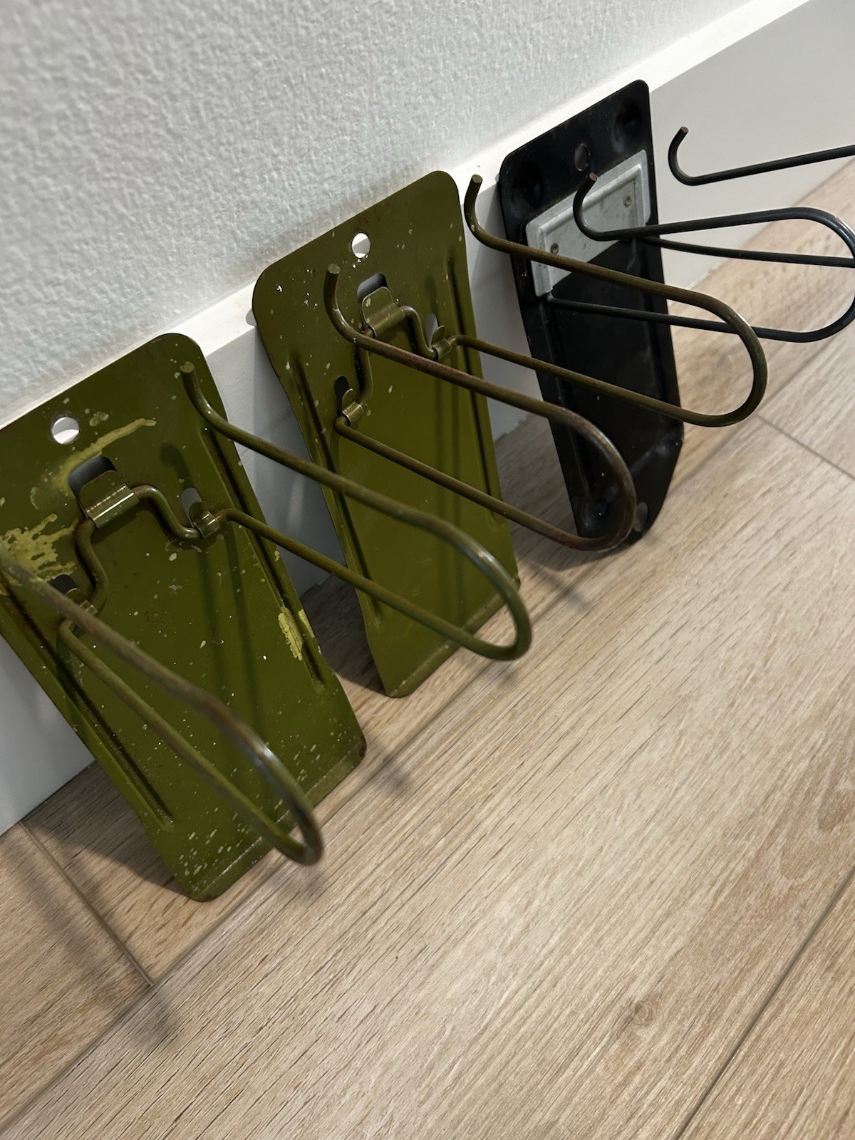Vintage Sales Slip Shop Keepers Metal Wall Mount Organizers