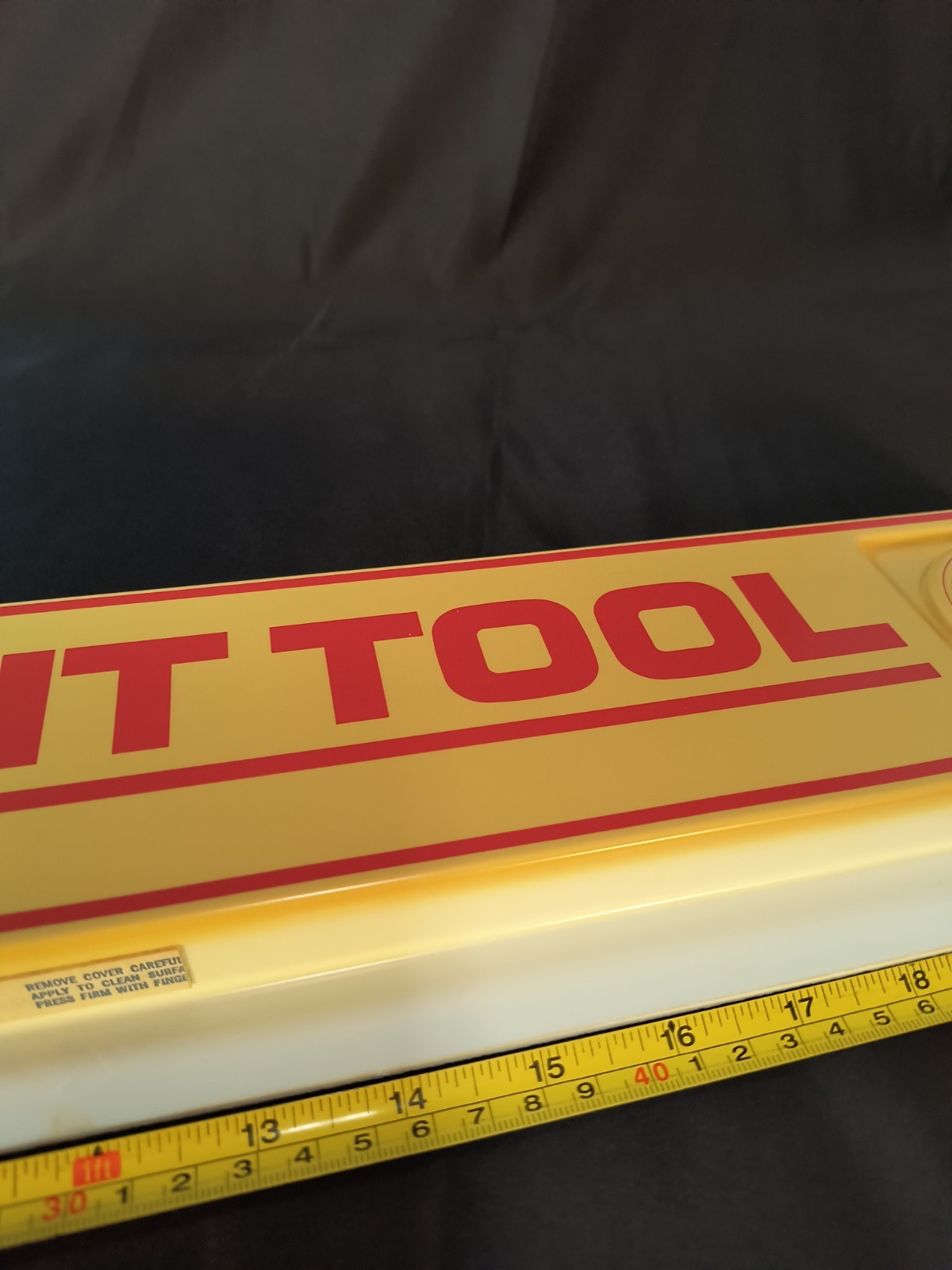 Wright Tool Sign Hot Forged Allow Steel Hardware Store Advertising Display READ
