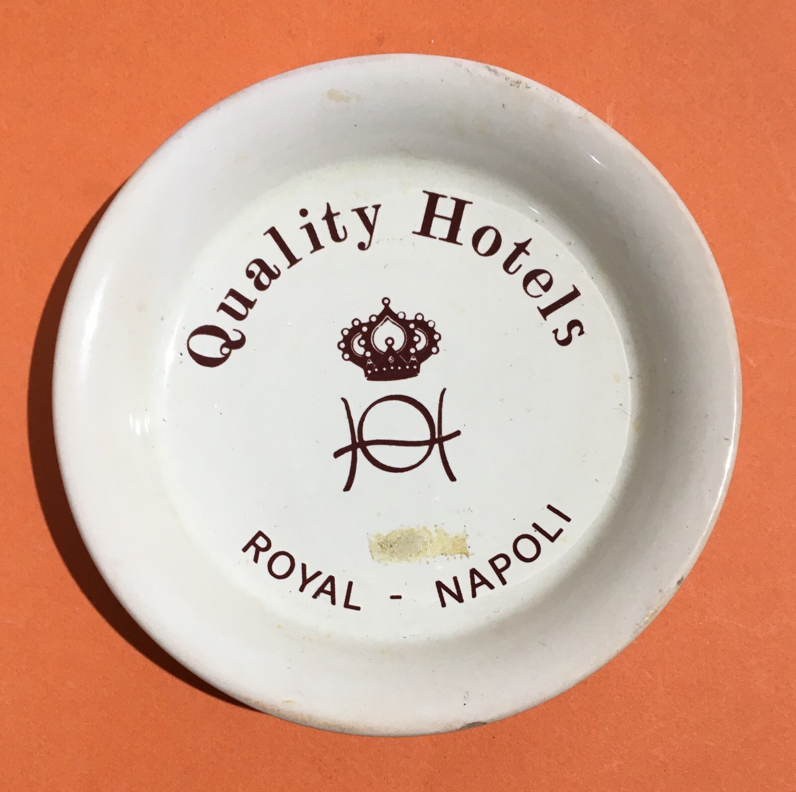 NAPLES-DECORATIVE ADVERTISING ORNAMENT-QUALITY HOTEL-ROYAL-CERAMIC
