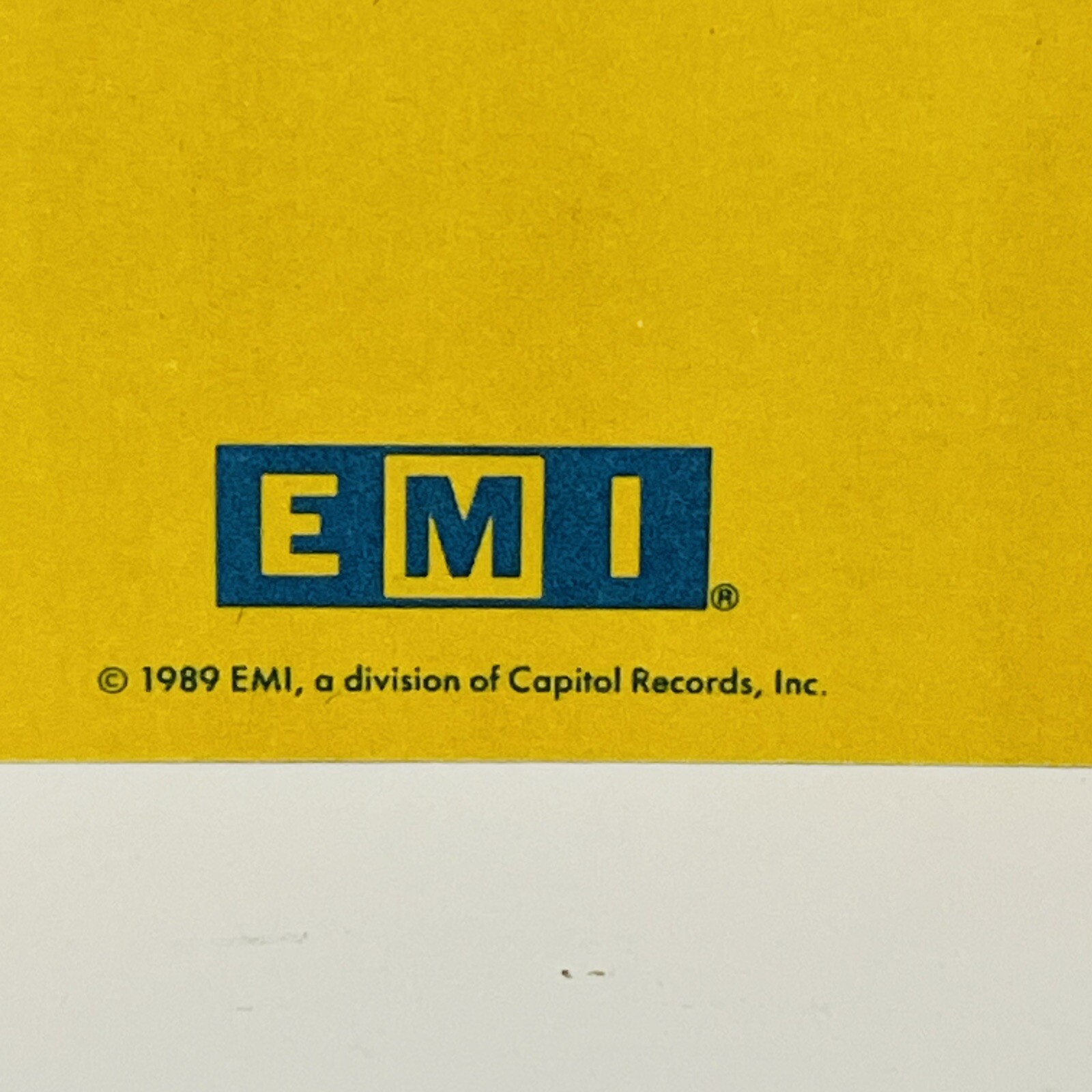 Vintage Richard Marx Repeat Offender EMI Record Store Sign Display 1989 Divider