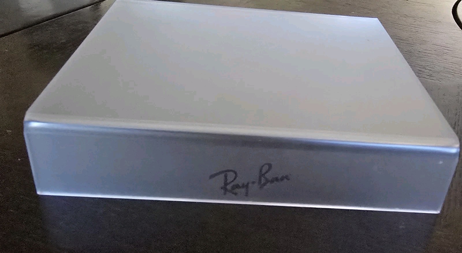 RAY-BAN Frosted Riser Stand for Sunglasses Eyewear 7.5 x 7.625 x 1.5